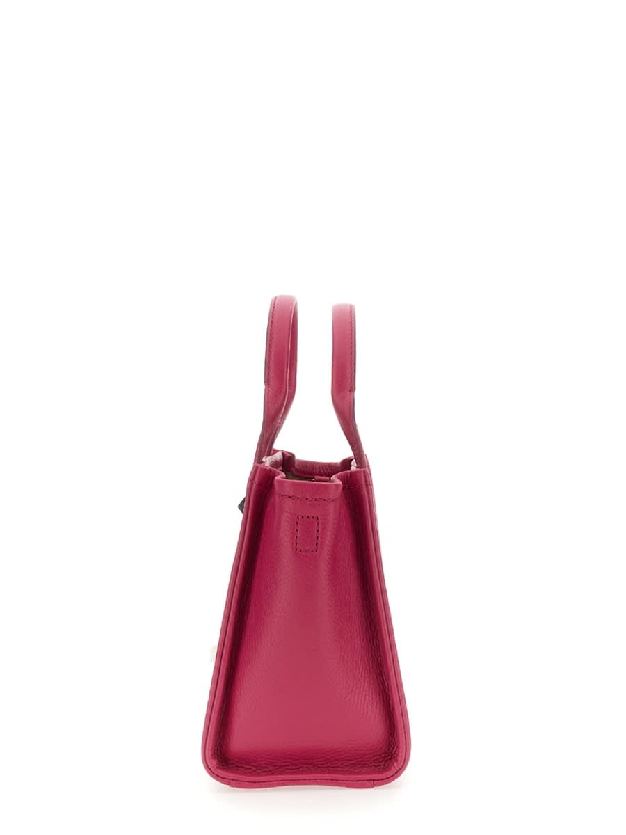 Shop Marc Jacobs The Tote Bag Small In Fuchsia