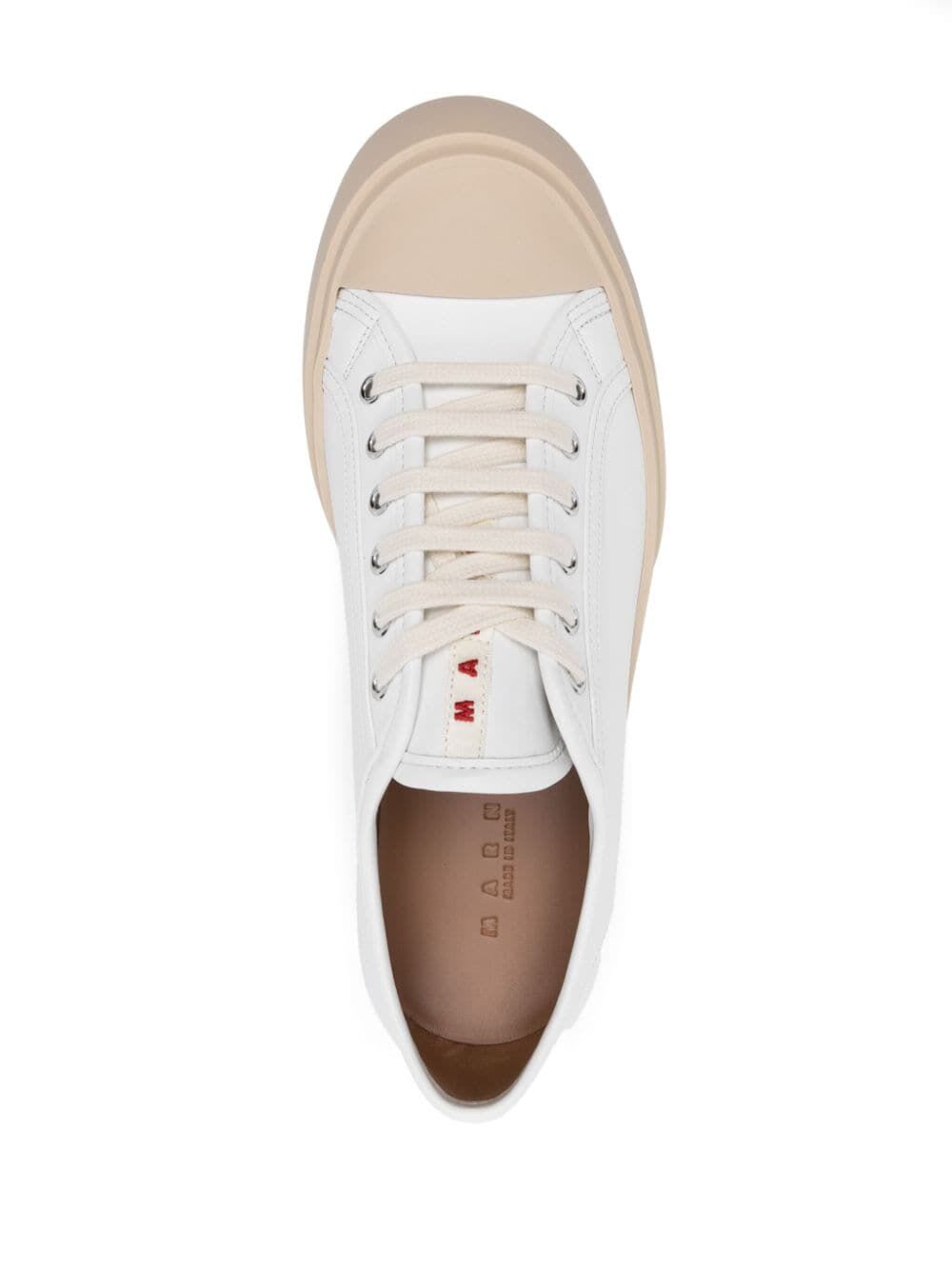 Shop Marni Sneakers In White