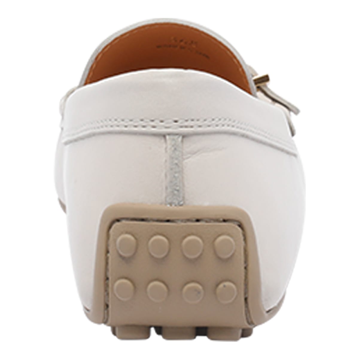 Tod's City Gommino Loafers In White