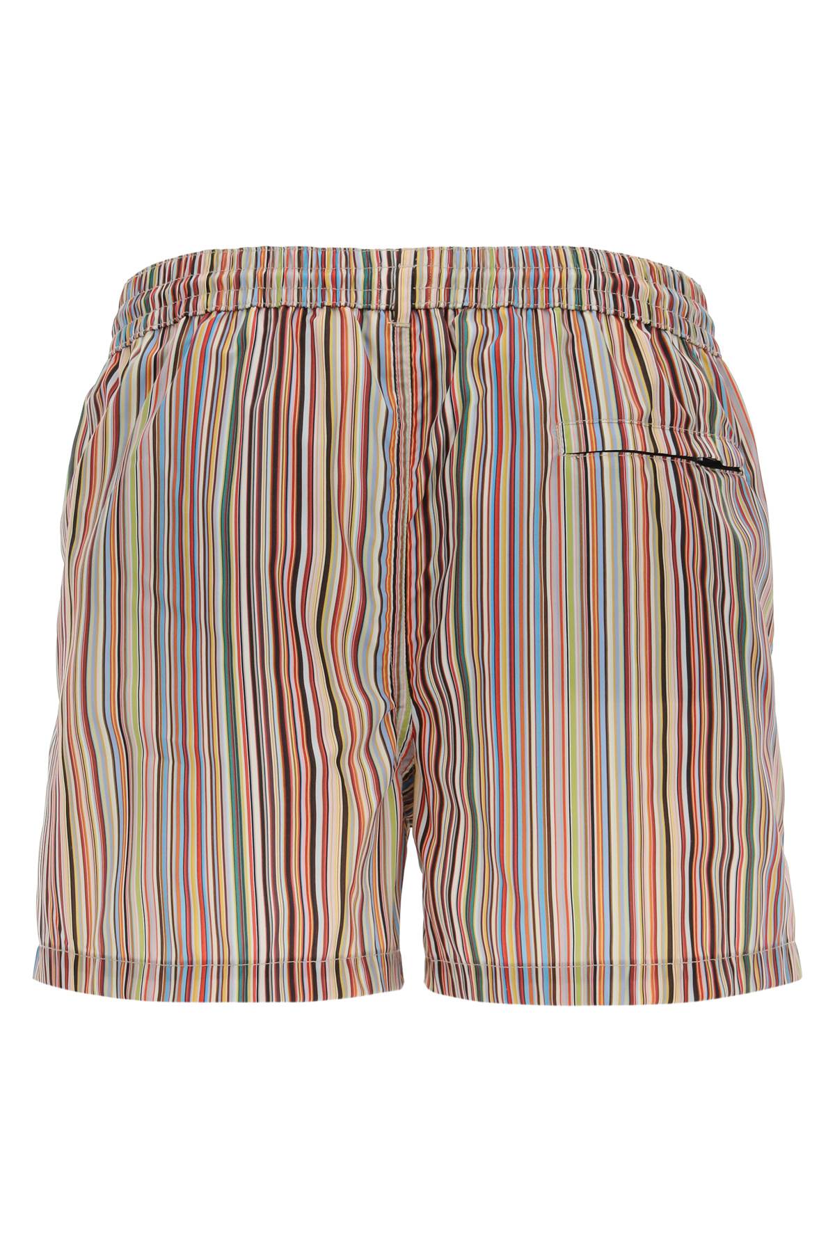 Paul Smith Signature Stripe Swim Shorts In Multi