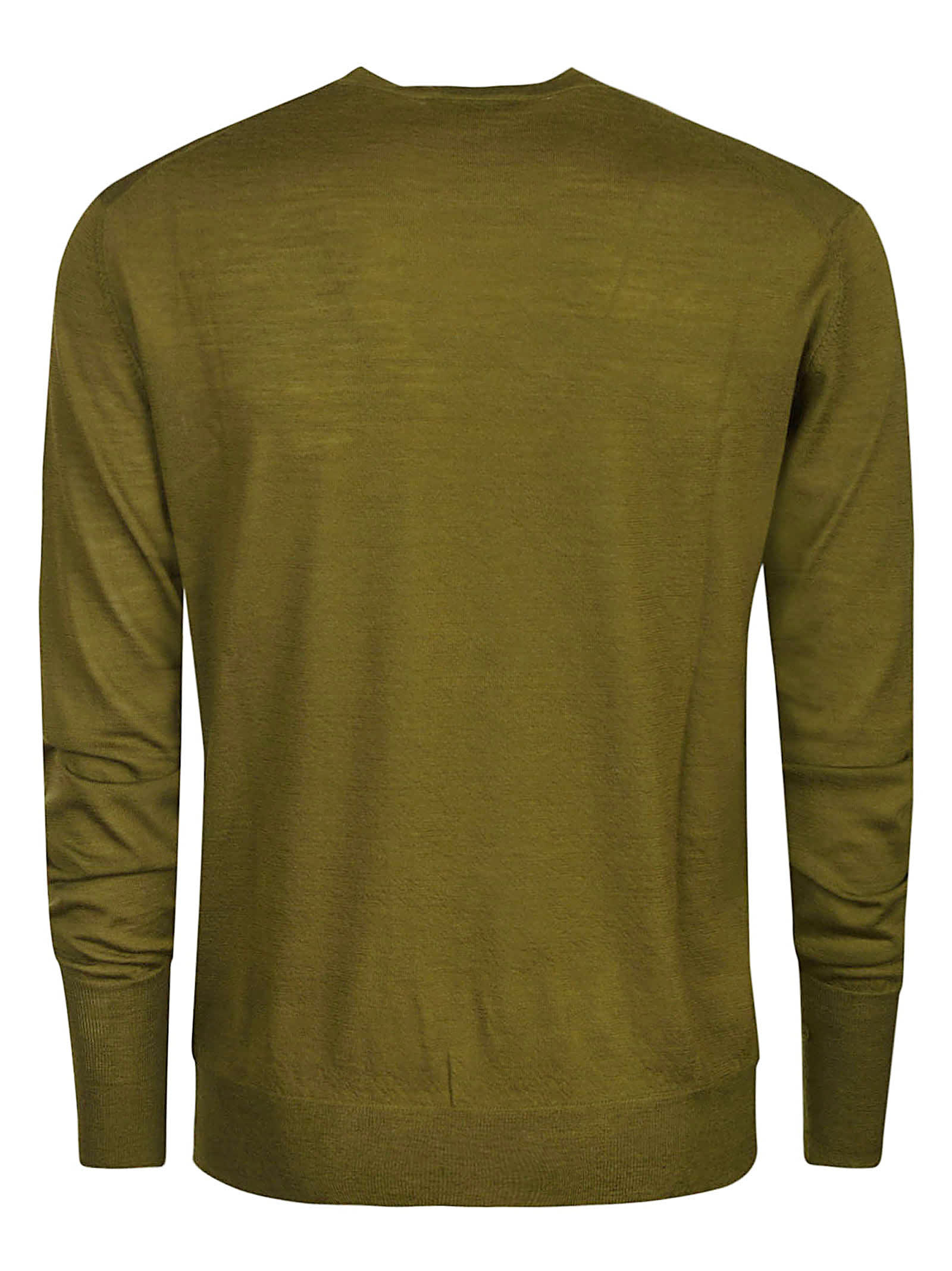 Shop Pt01 Roundneck Sweater In Green