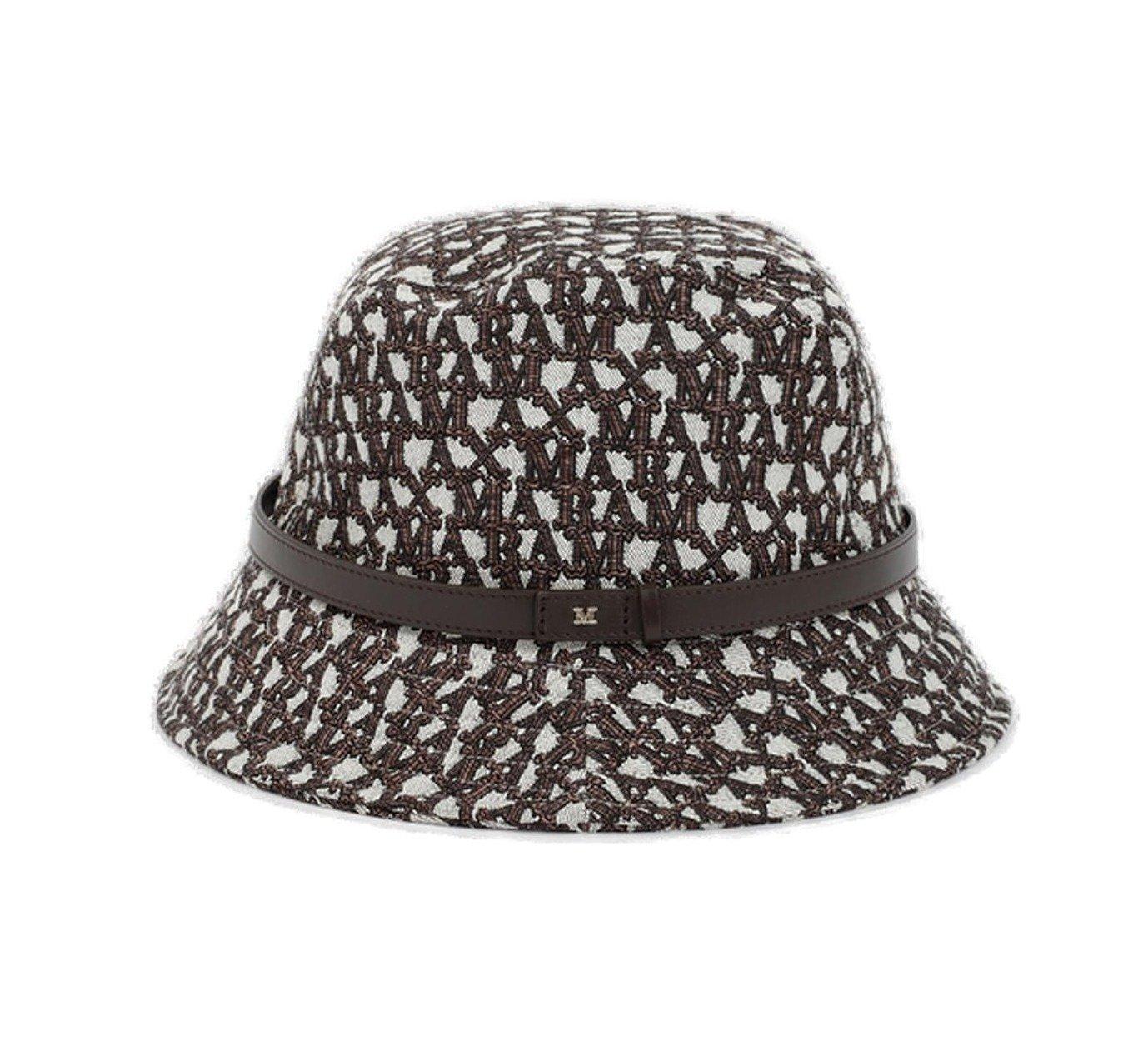 Shop Max Mara All-over Logo Patterned Bucket Hat