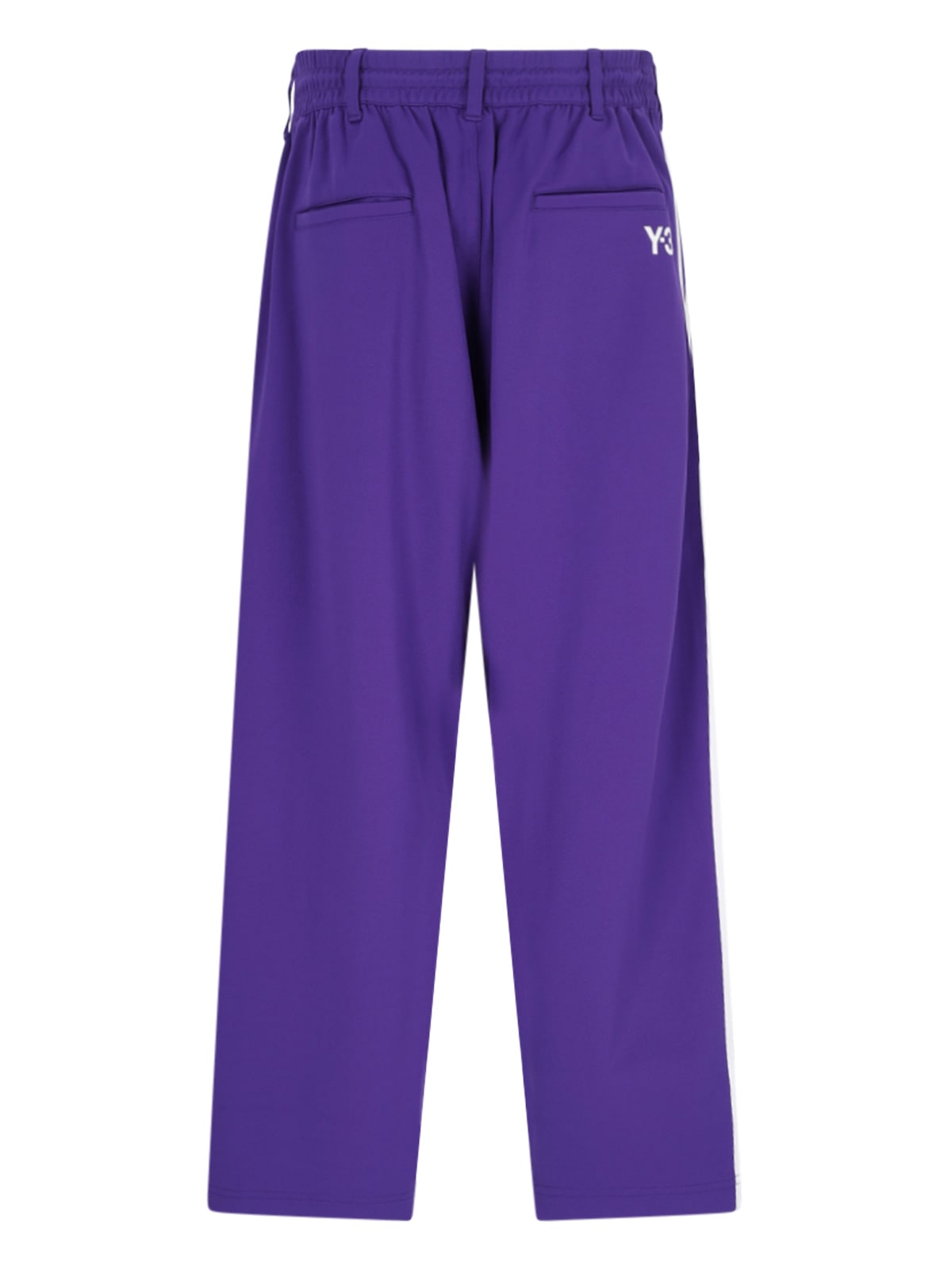 Shop Y-3 Sweatpants In Purple