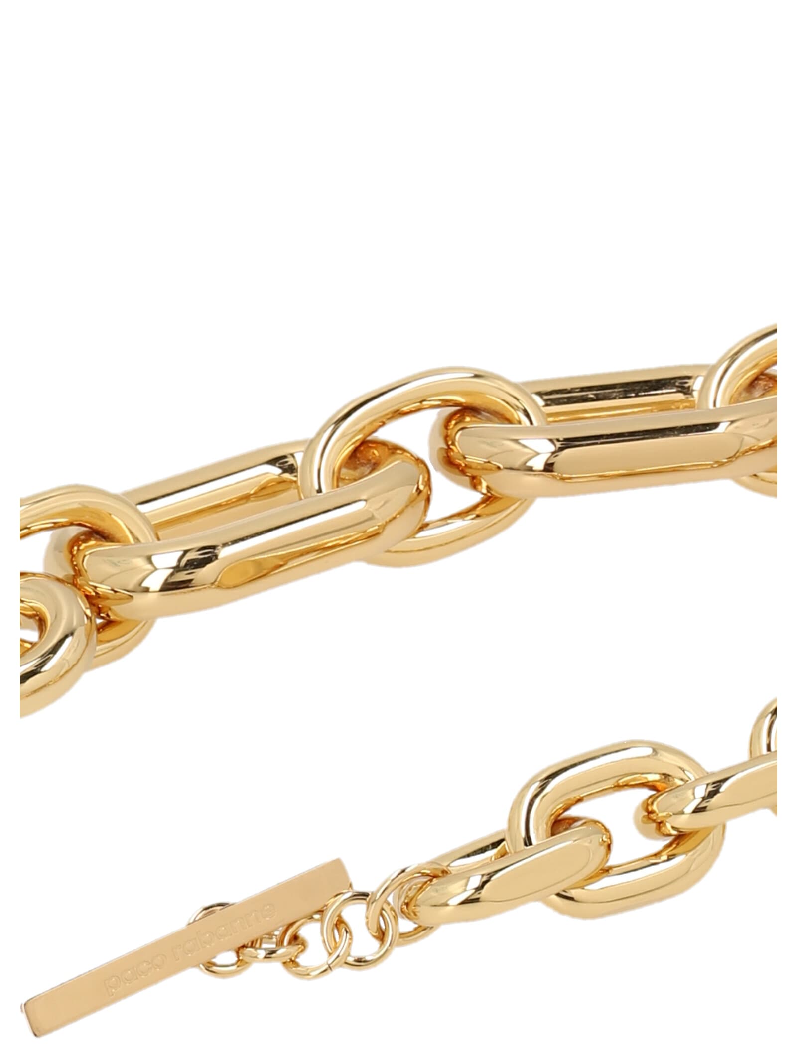 Shop Rabanne Xl Link Necklace In Gold
