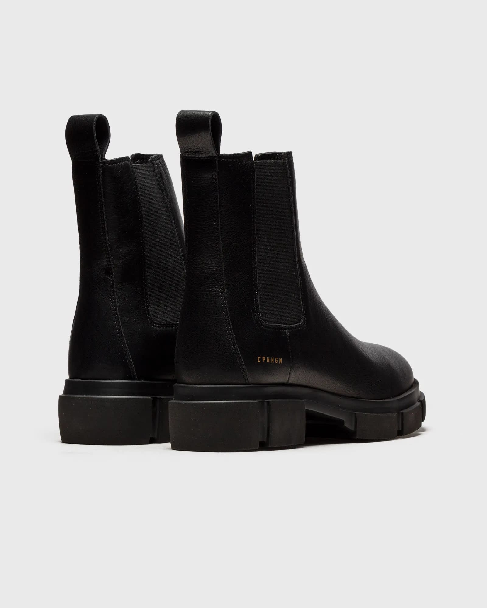 Shop Copenhagen Leather Chelsea Boot In Blk Black