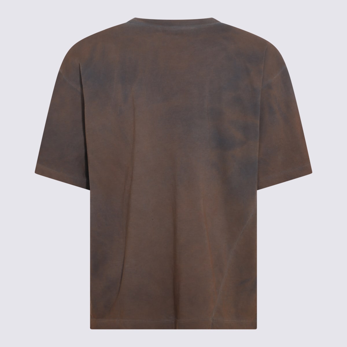 Shop Dsquared2 Brown Cotton T-shirt