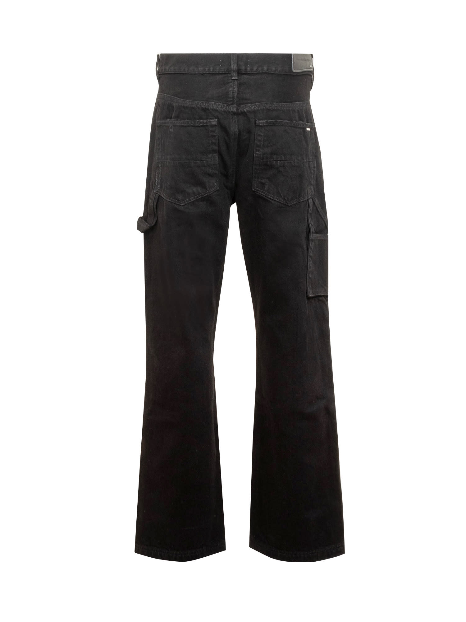Shop Amiri Carpenter Jeans In Black Od