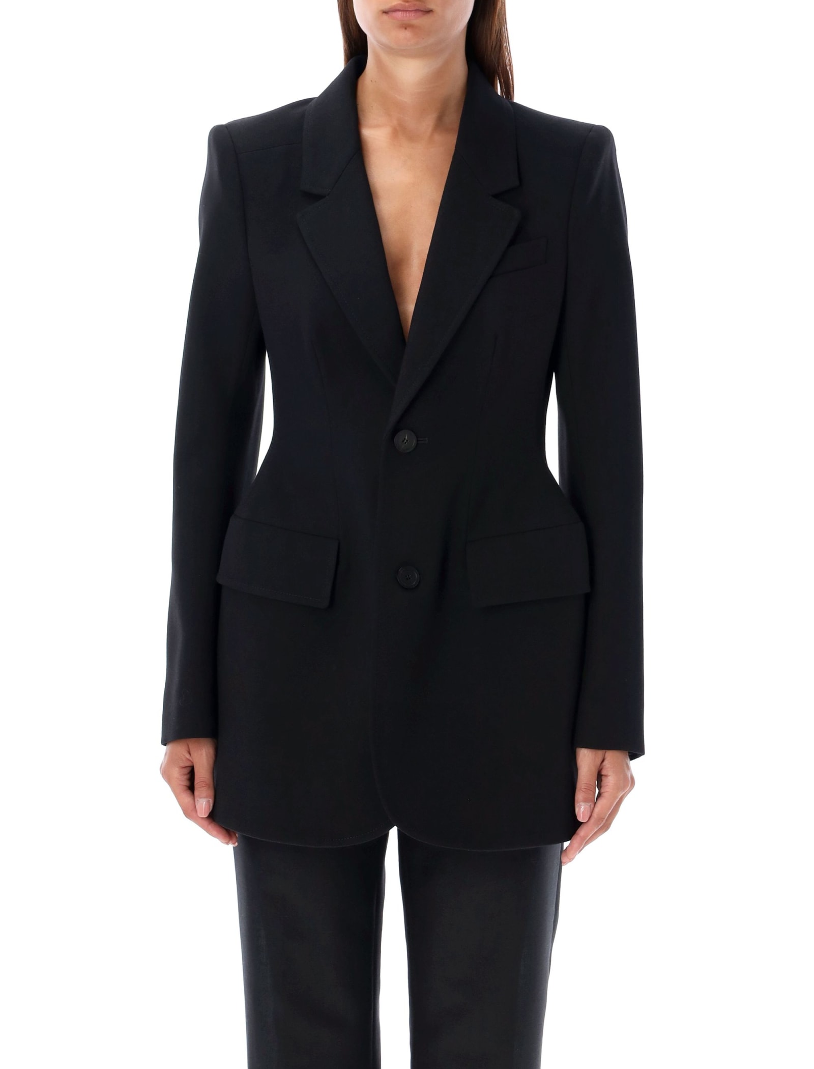 Balenciaga Women's Hourglass Jacket In Black