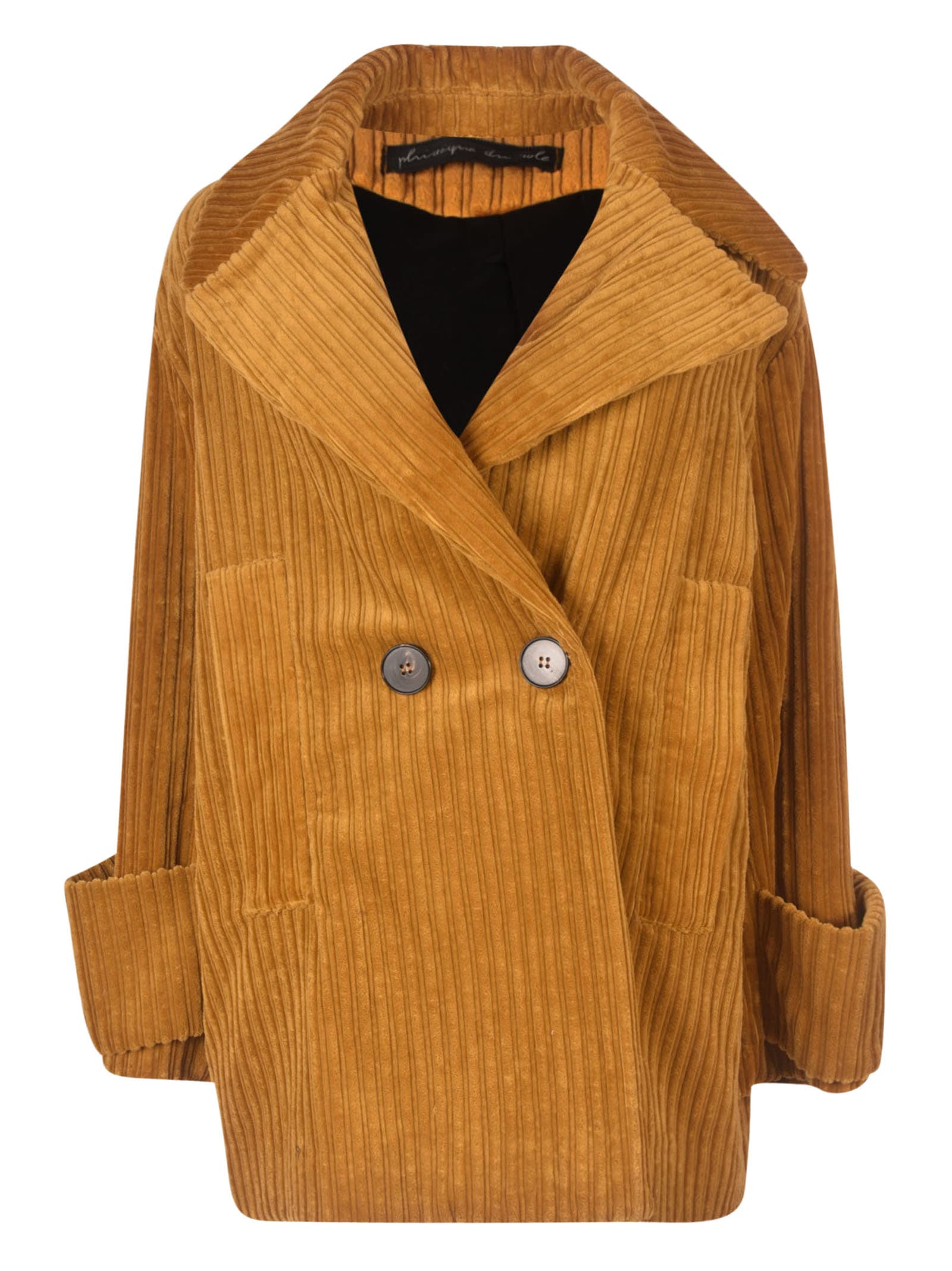 Phisique du Role Double-breasted Corduroy Jacket