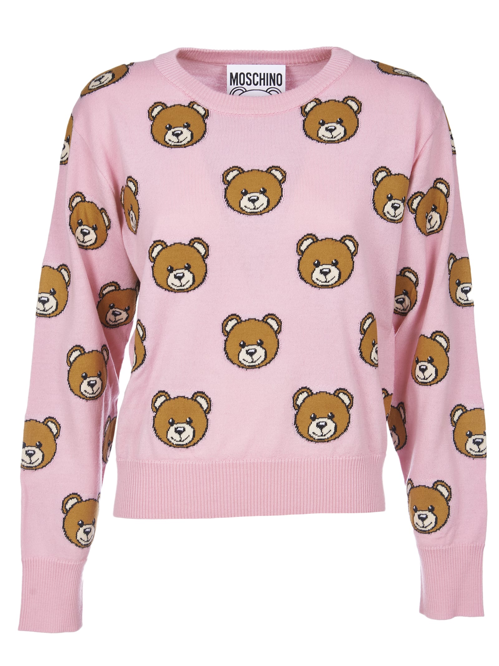 all over bear sweater