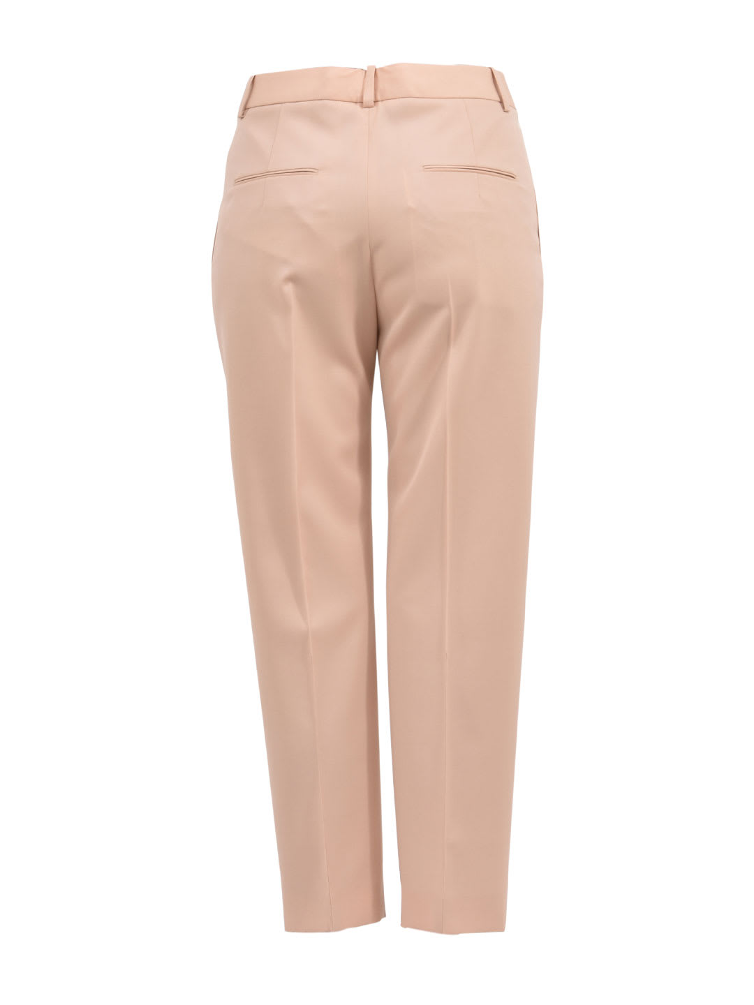 Shop Jil Sander Enea Fleece Wool Pants In Orange