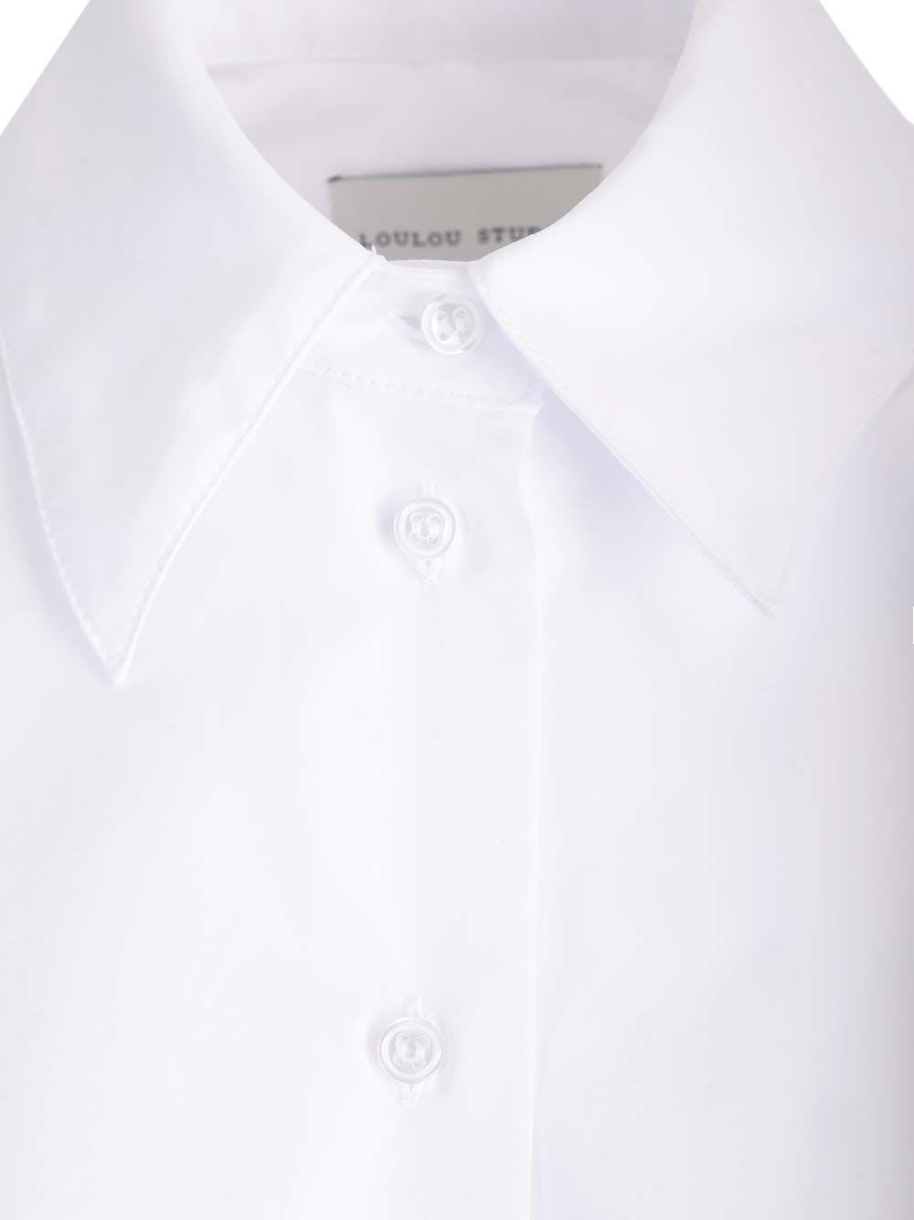LOULOU STUDIO POPLIN SHIRT