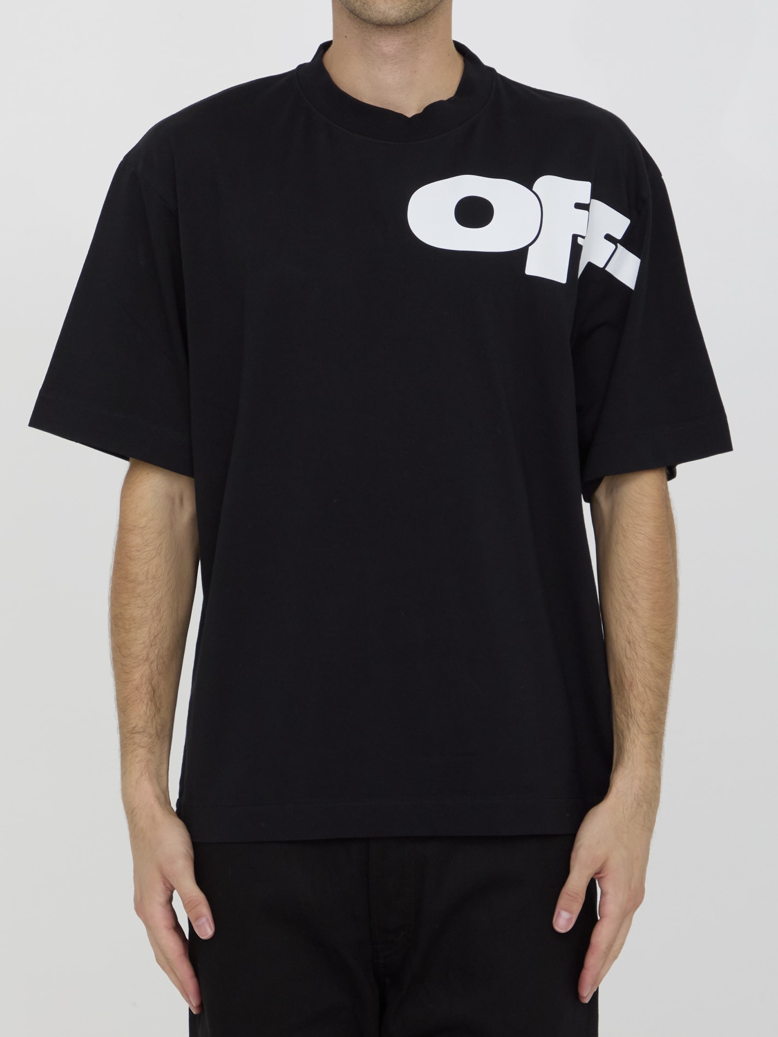 Shop Off-white Shared Logo T-shirt In Black