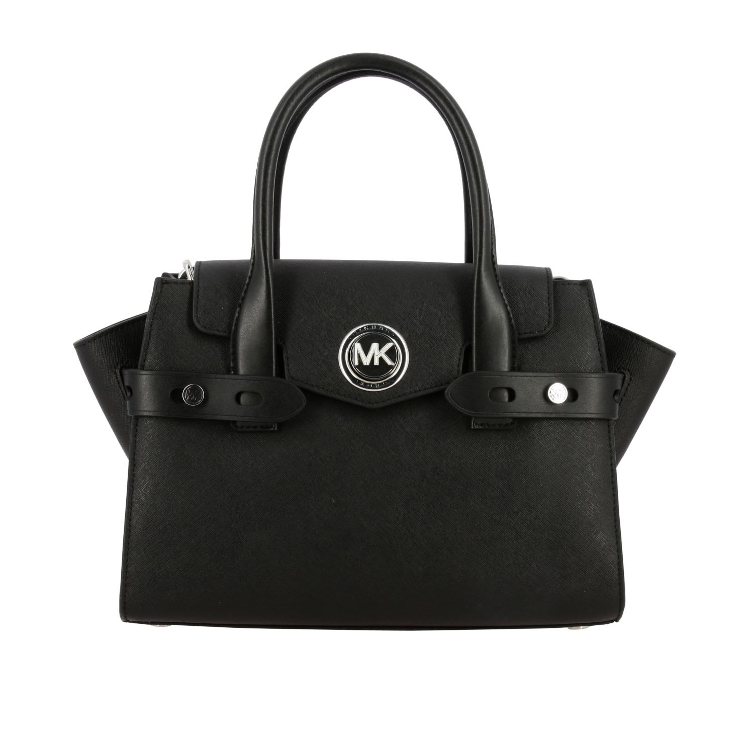 michael kors black carmen handbag