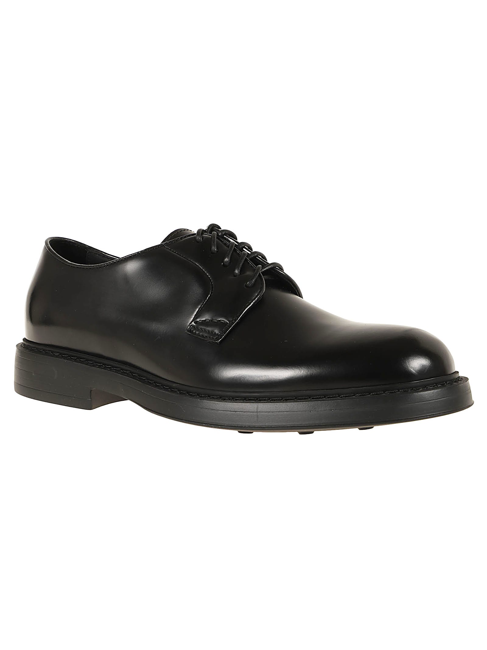 Shop Doucal's Derby In Nero