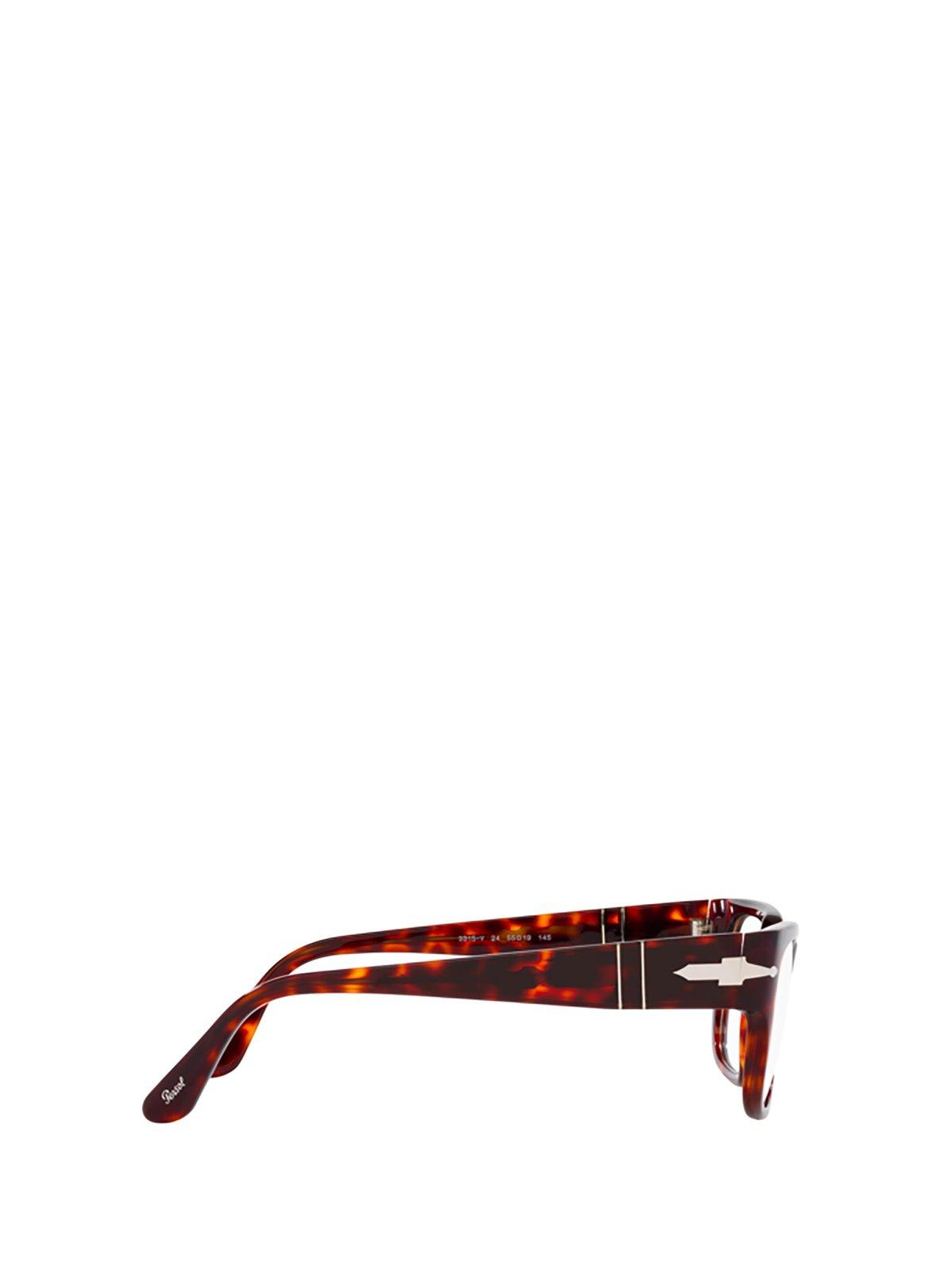 Shop Persol Rectangle-frame Glasses In 24