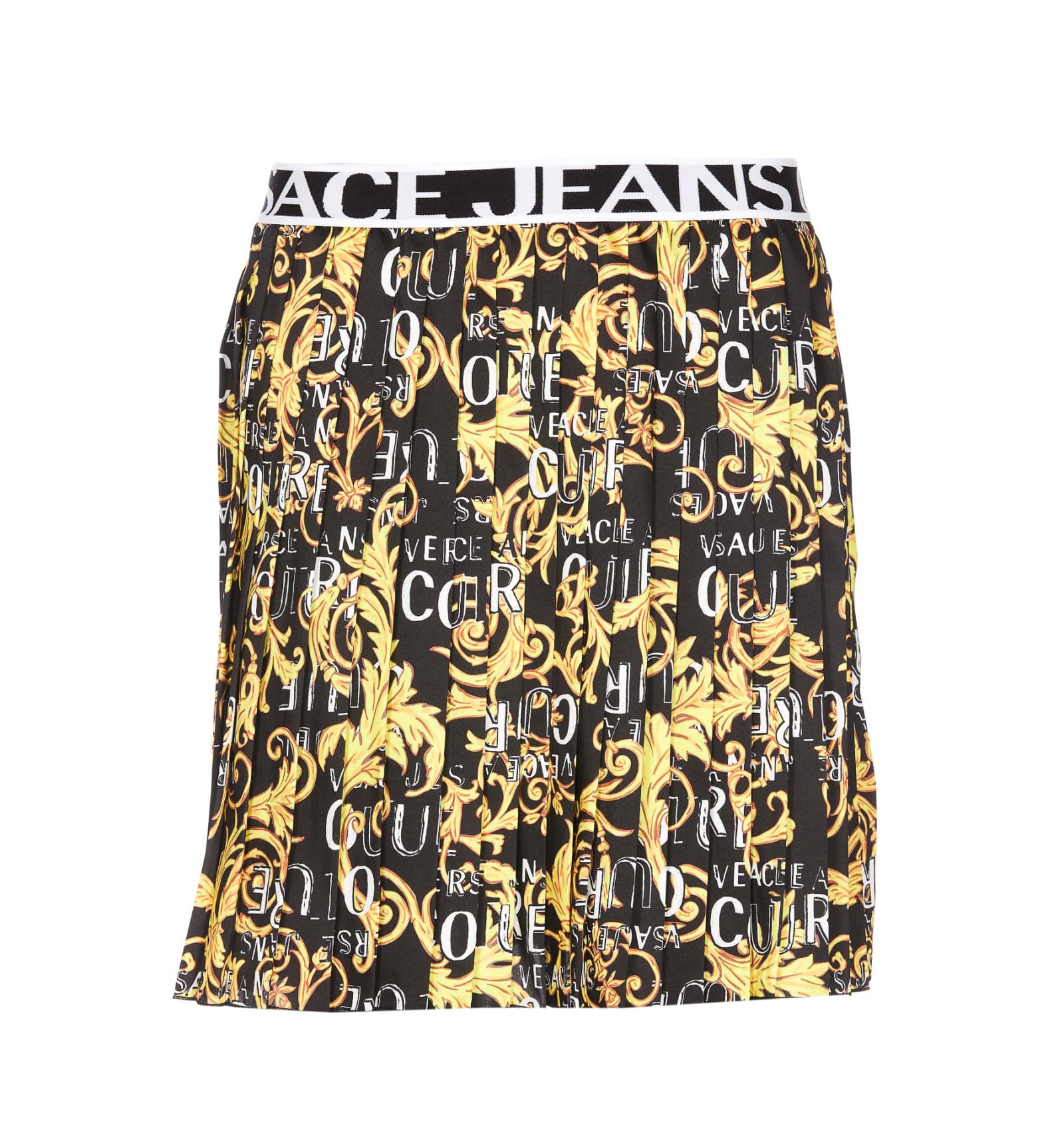 VERSACE JEANS COUTURE COUTURE LOGO MINI SKIRT
