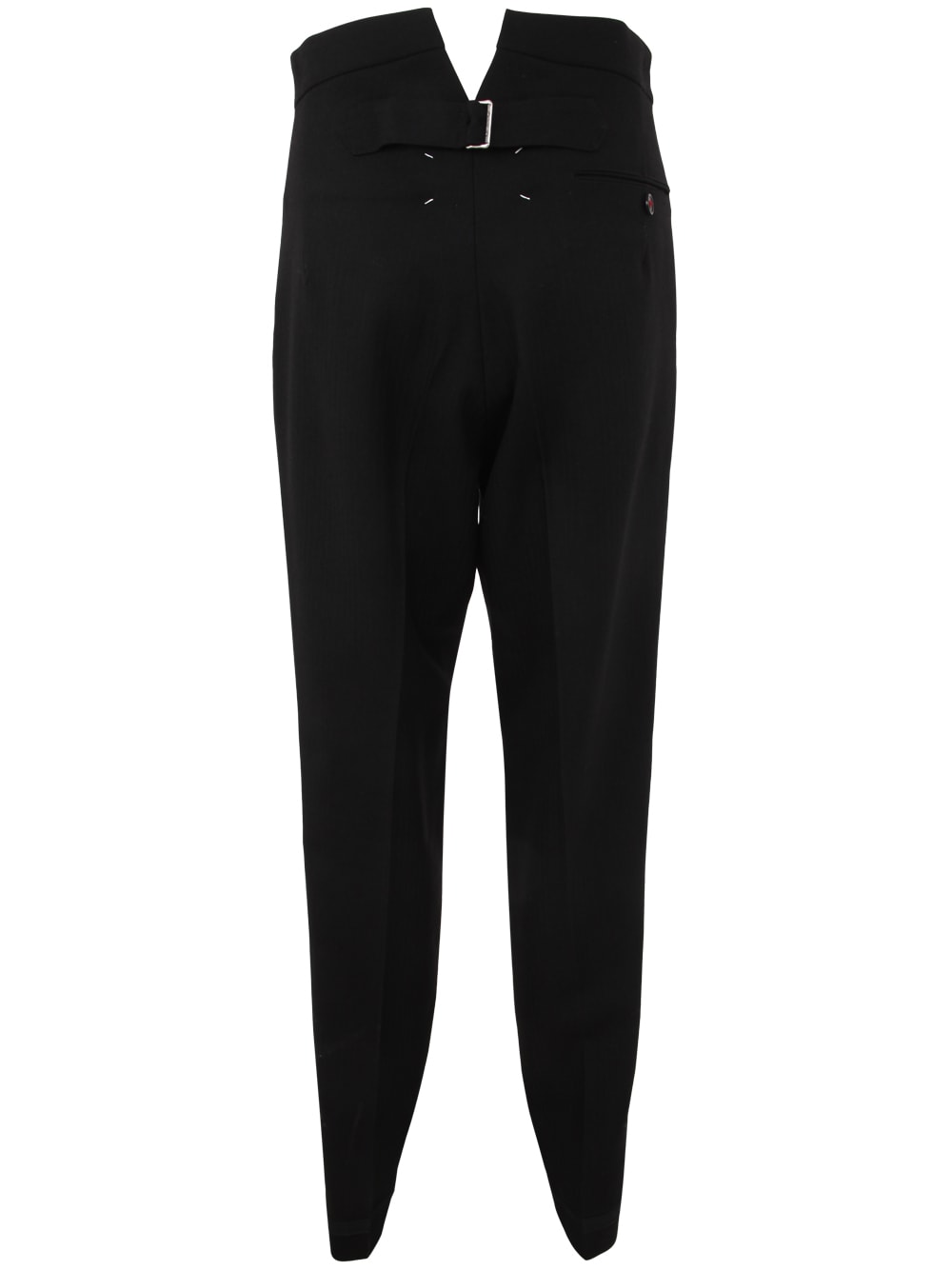 Shop Maison Margiela Pants In Black