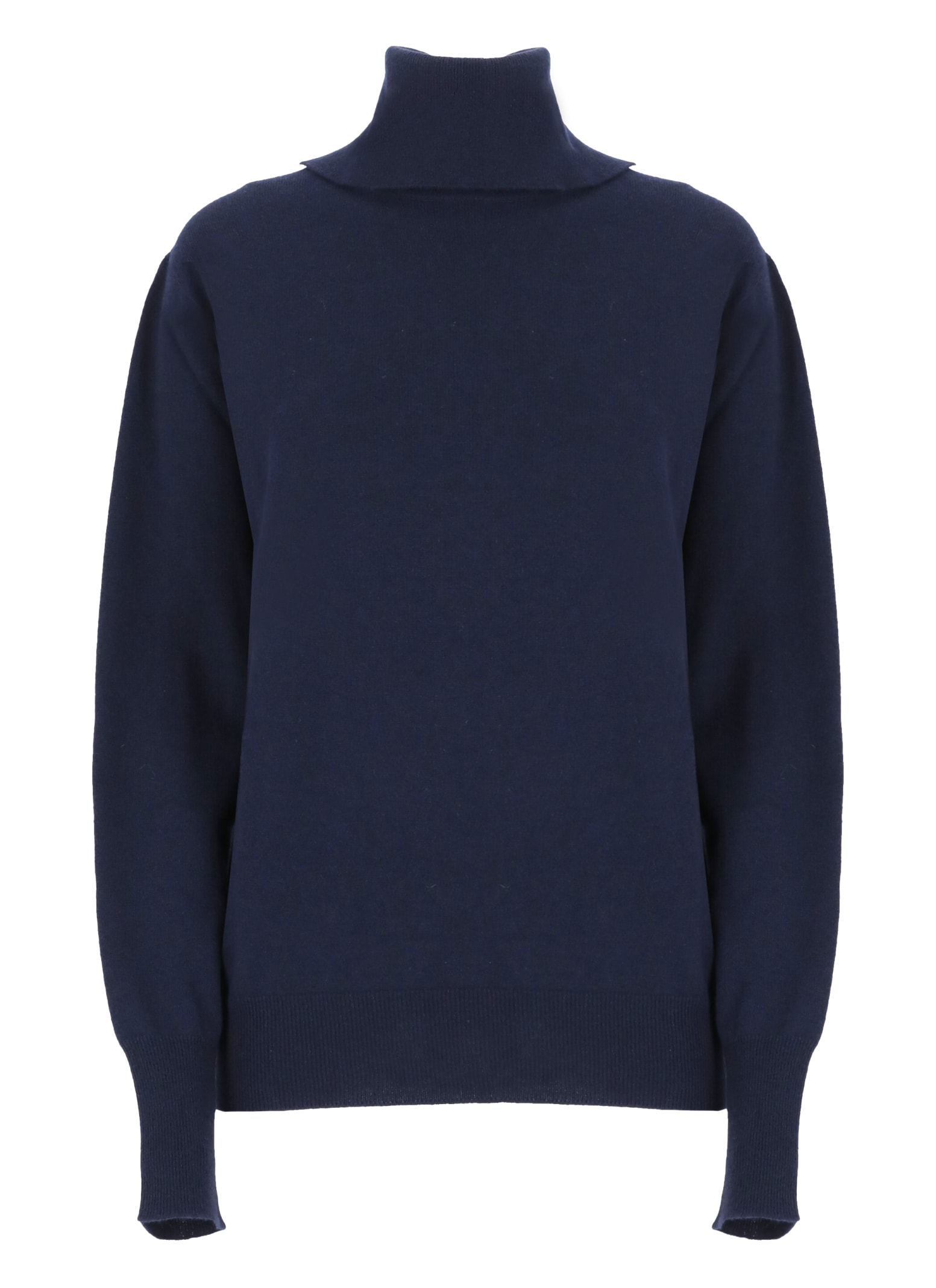 Shop Jil Sander Cashmere Sweater In Blue