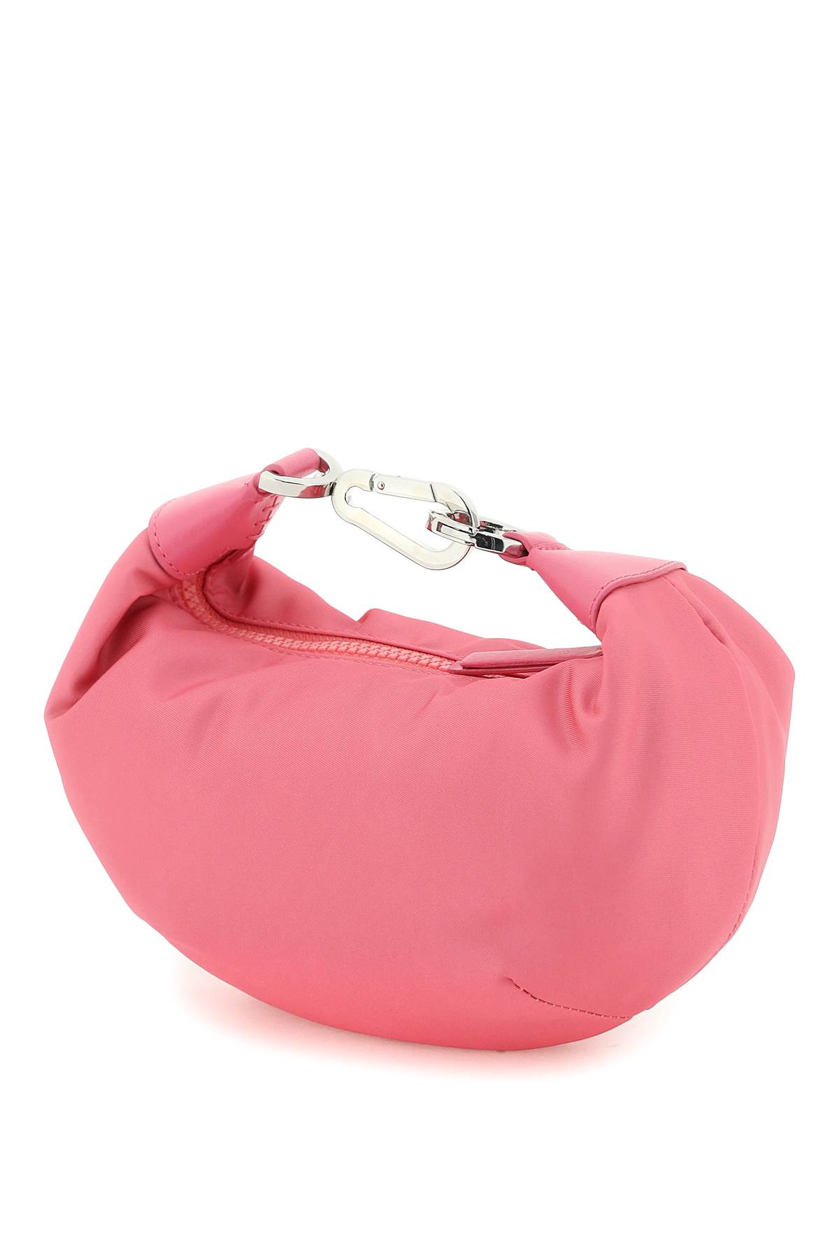 Palm Angels Mini Big Palm Logo-embossed Clutch Bag In Rosa