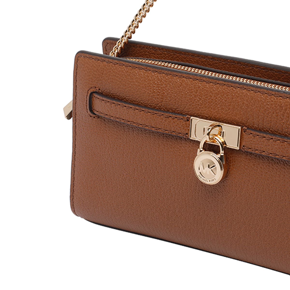 Michael Michael Kors Hamilton Shoulder Bg In Brown