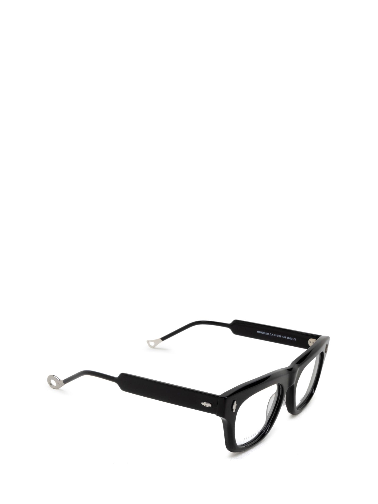 Shop Eyepetizer Marcello Black Glasses