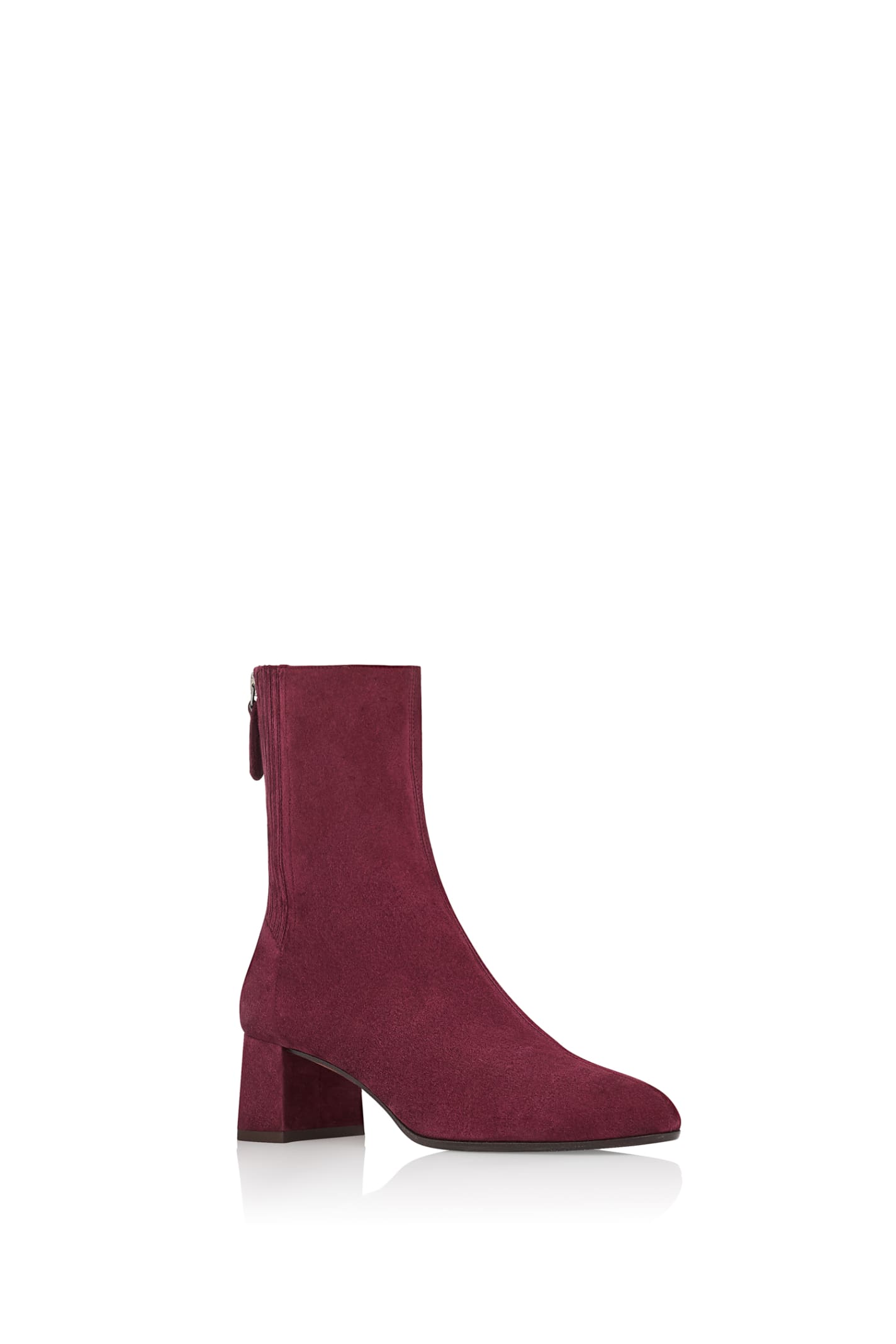 Shop Aquazzura Saint Honore Boots In Purple