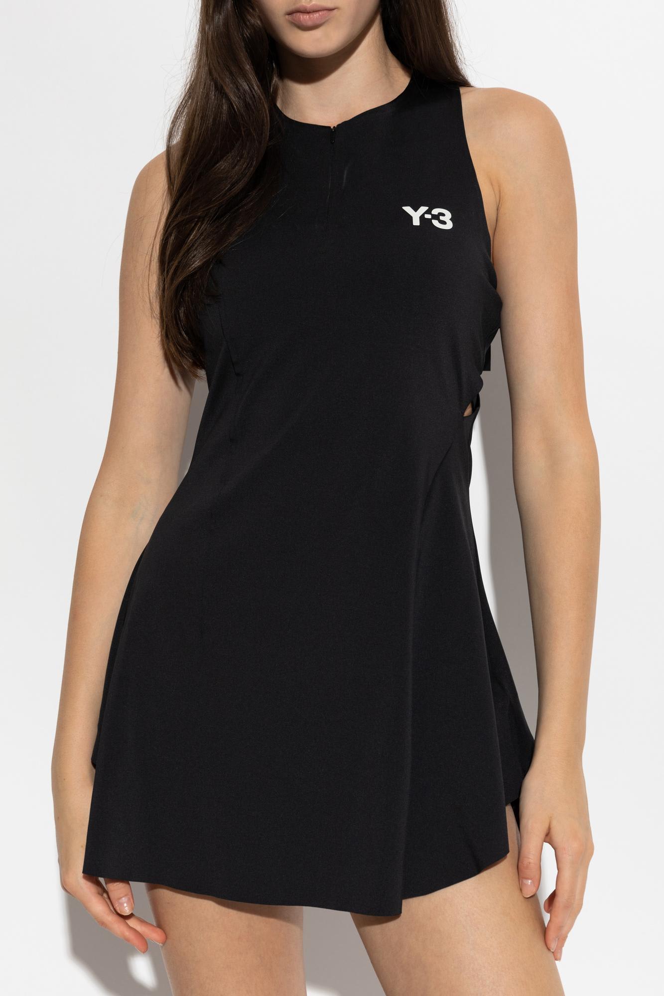Y-3 Black Day Dress With Minimalist Design In Black