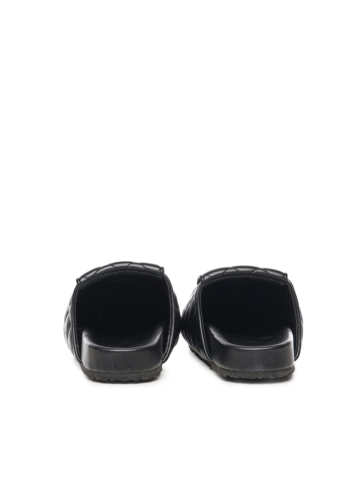 V73 Keira Slipper With Logo In Black