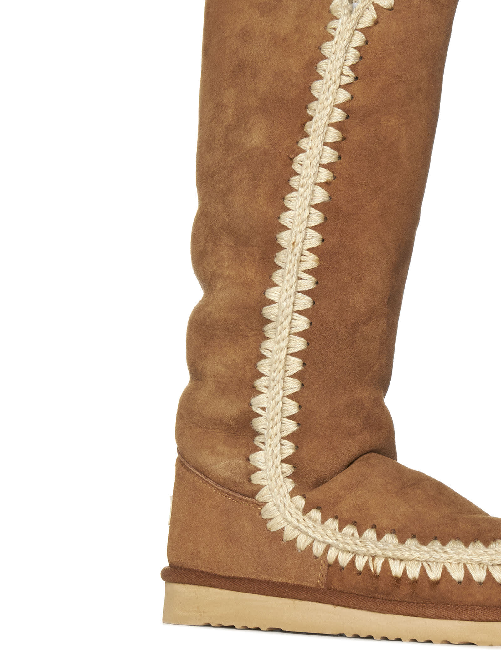 Shop Mou Boots In Brandy