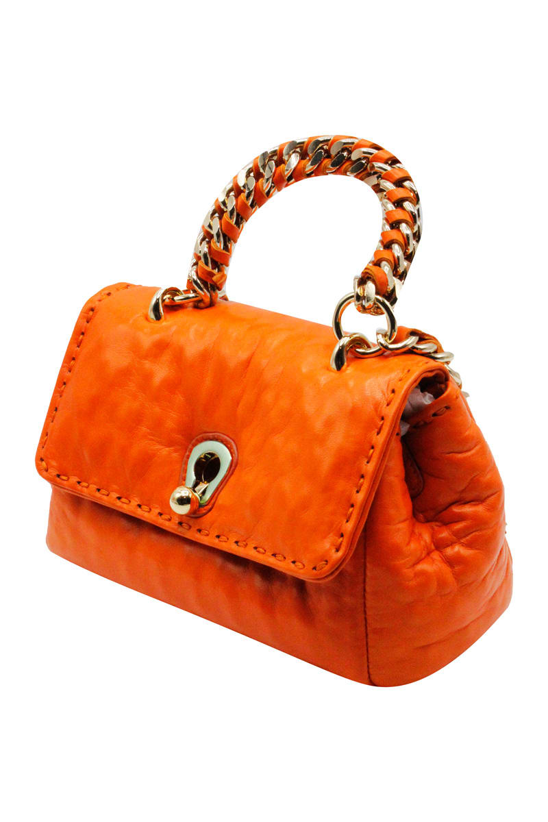 Ermanno Scervino Handbag And Shoulder Bag In Soft Embossed Nappa