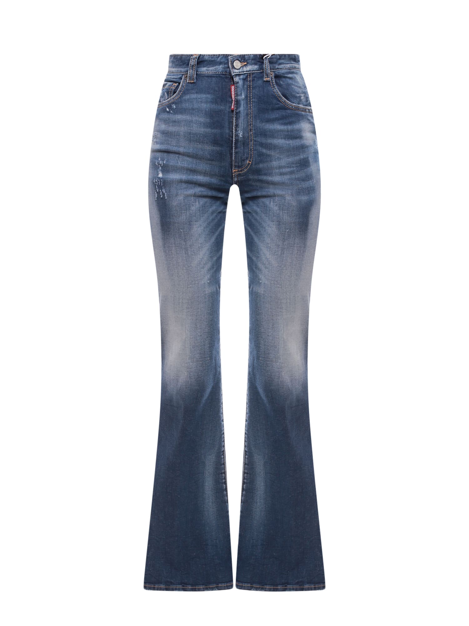 Shop Dsquared2 Jeans In Navy Blue