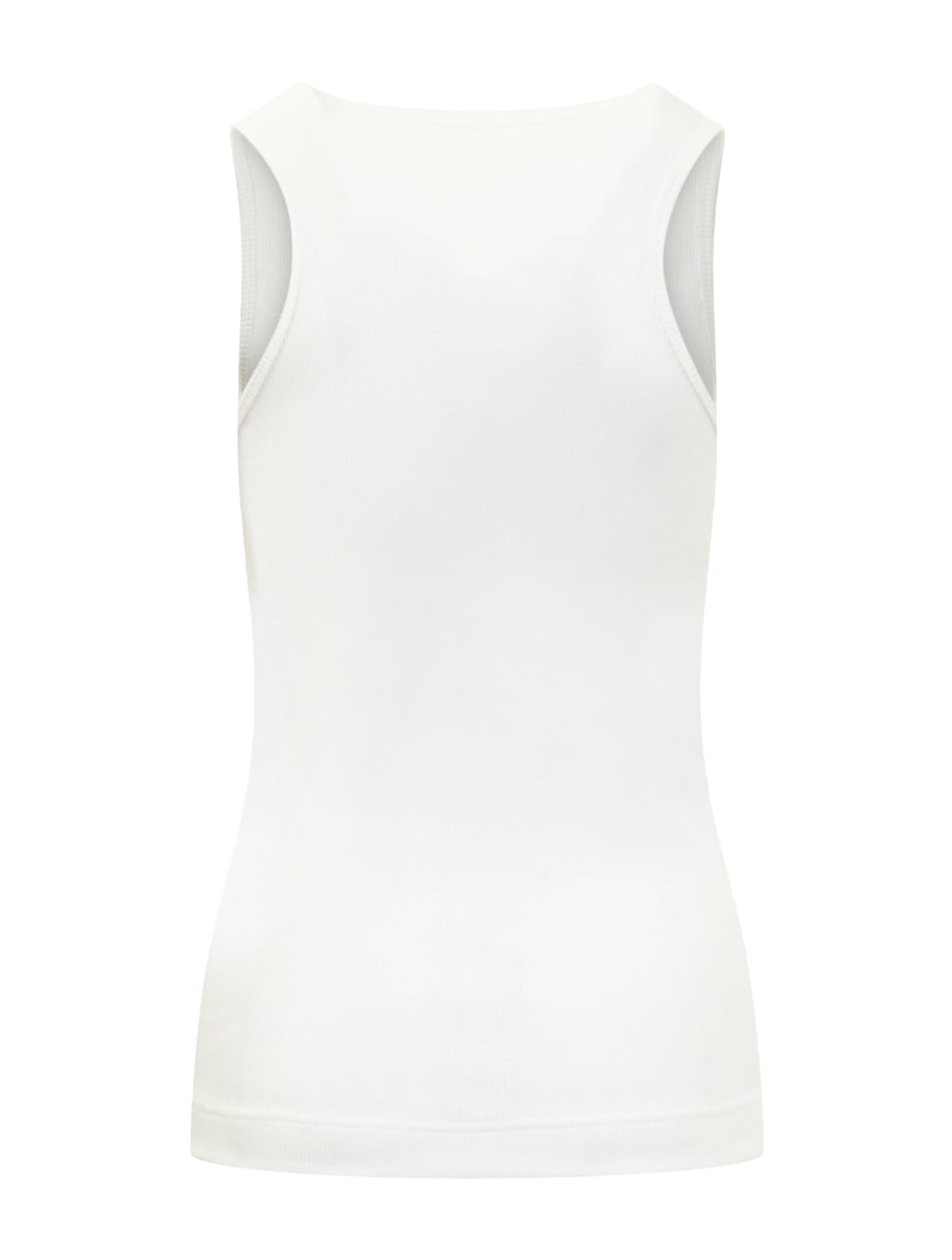 Shop Givenchy Rib Tank Top In White