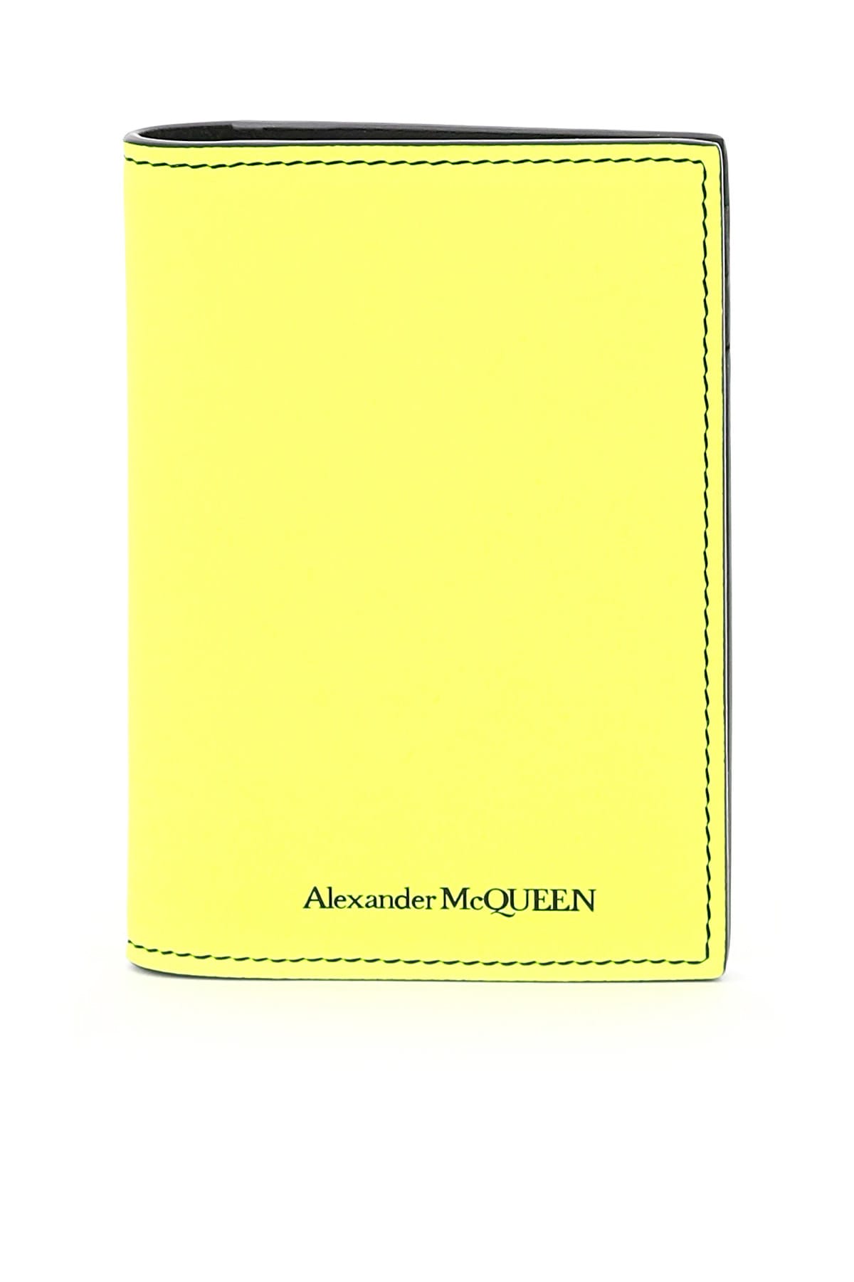 Alexander McQueen Neon Bi-fold Card Holder