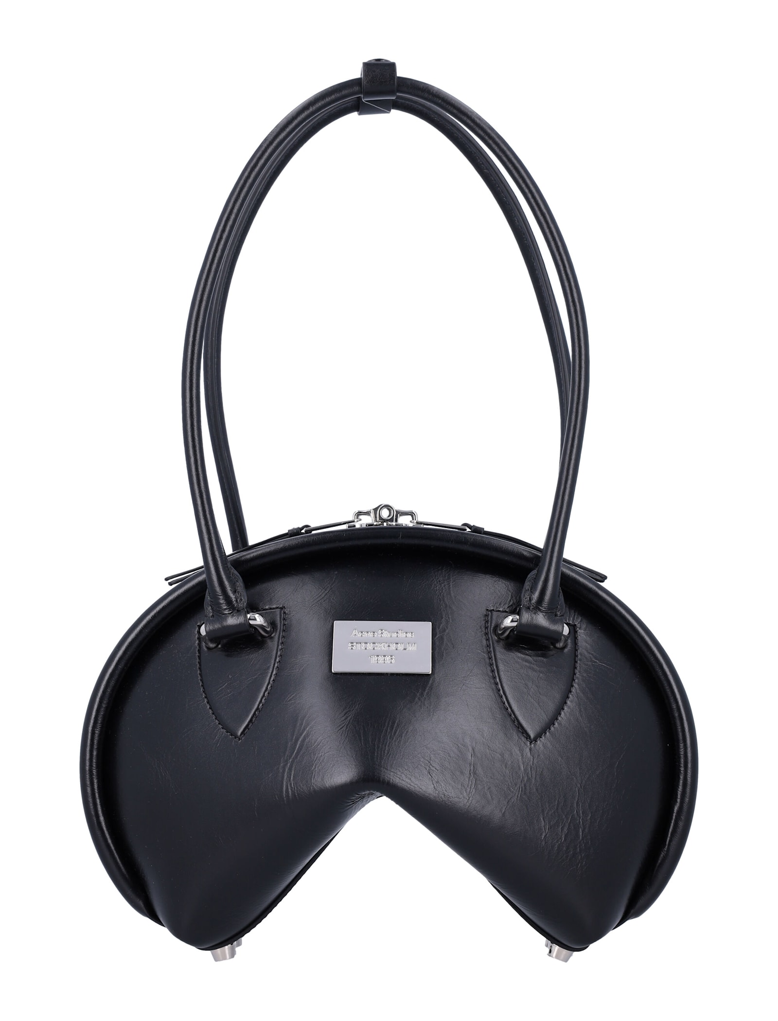 Acne Studios Bowlina Small Shoulder Bag In Black