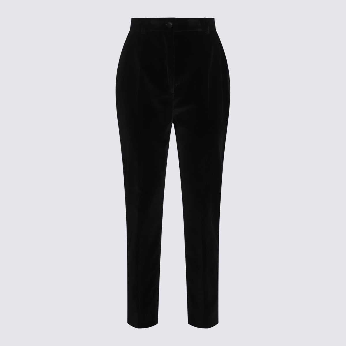 Shop Dolce & Gabbana Black Cotton Pants