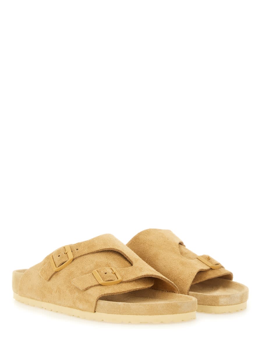 Shop Birkenstock Sandal Zürich In Beige