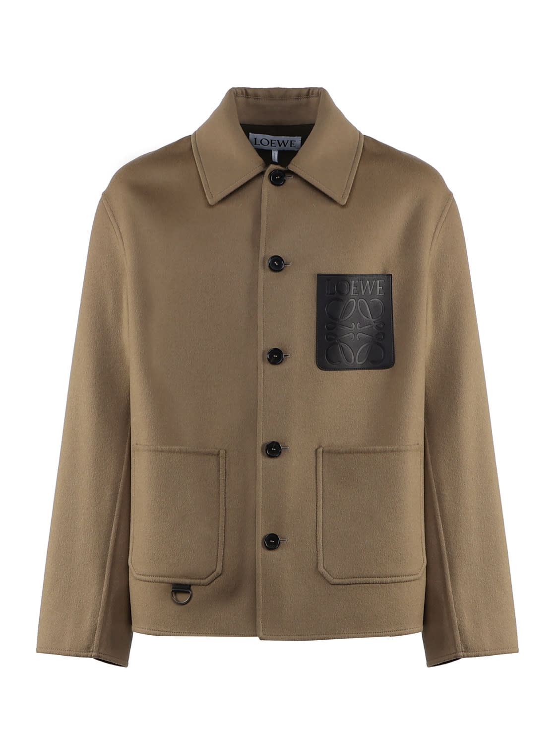 LOEWE WORK JACKET IN WOOL AND CASHMERE