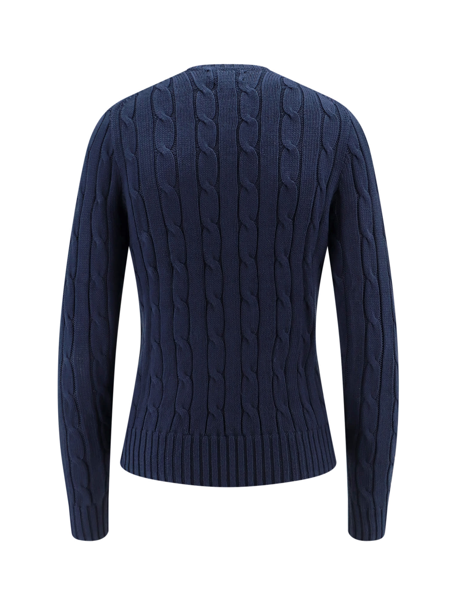 Shop Polo Ralph Lauren Sweater In Hunter Navy