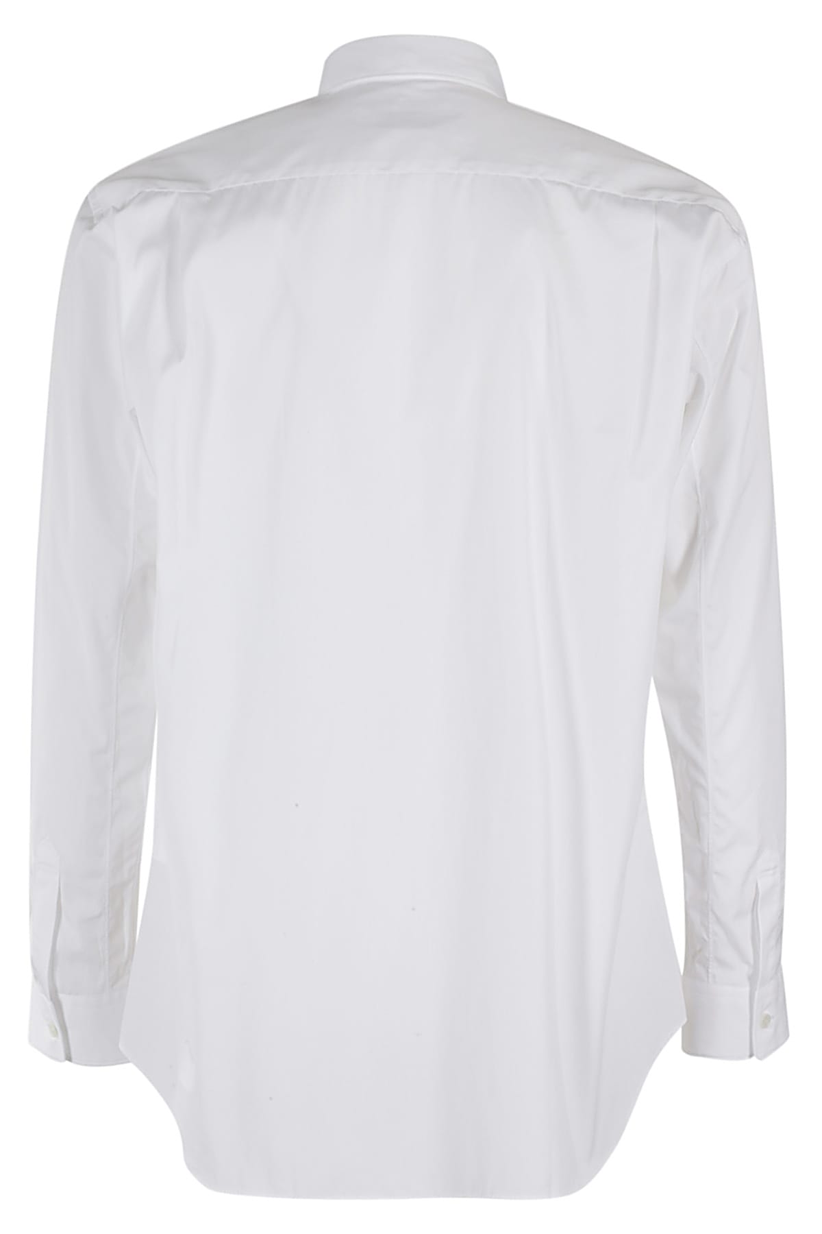 Shop Comme Des Garçons Shirt Shirt Woven In White