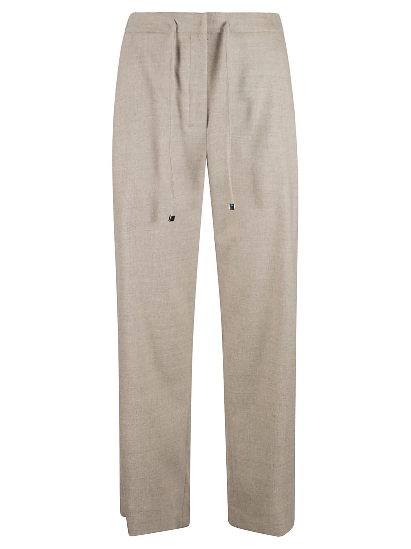 Shop Max Mara The Cube Coulisse Floria Trousers In Beige