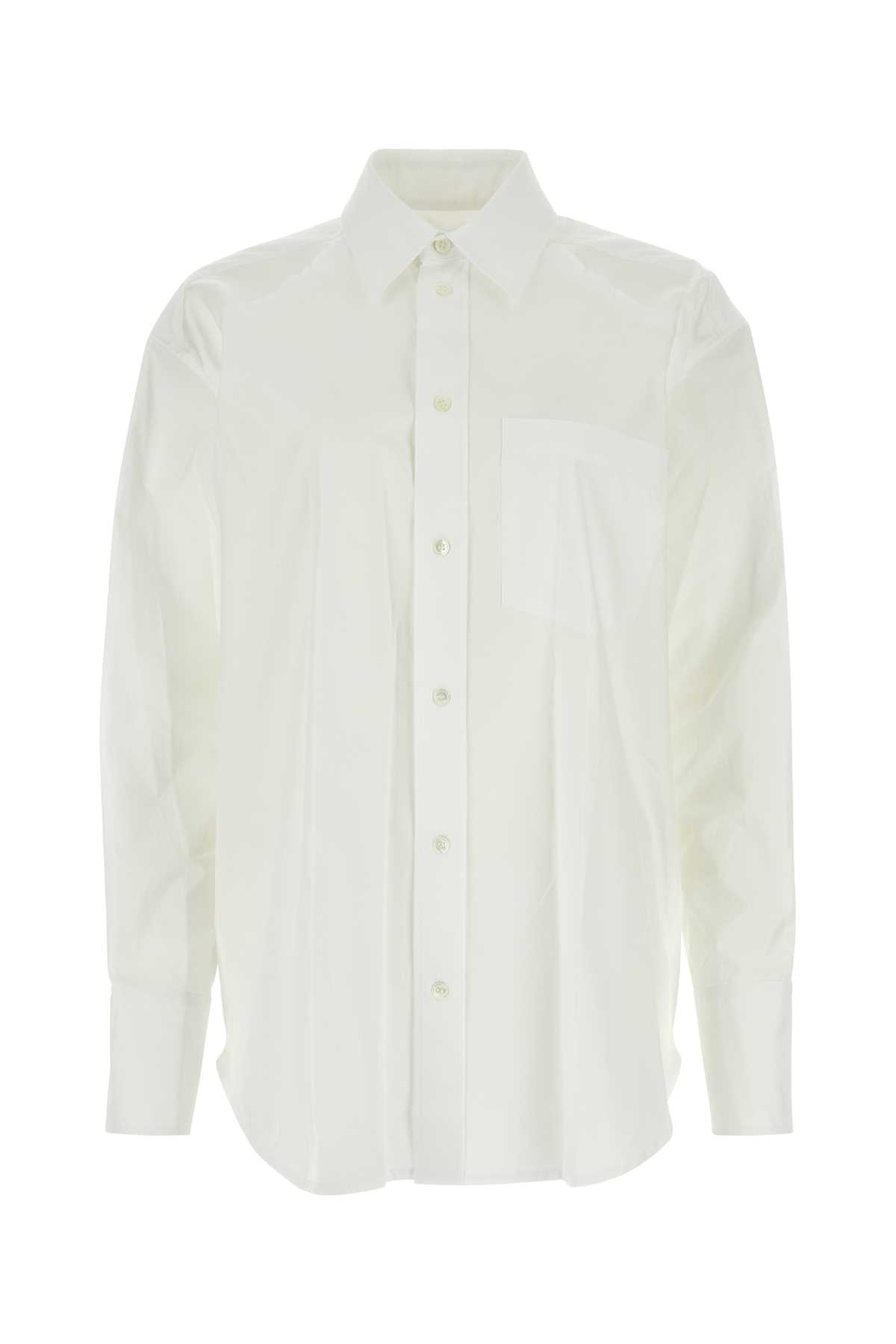 J.W. Anderson White Poplin Shirt