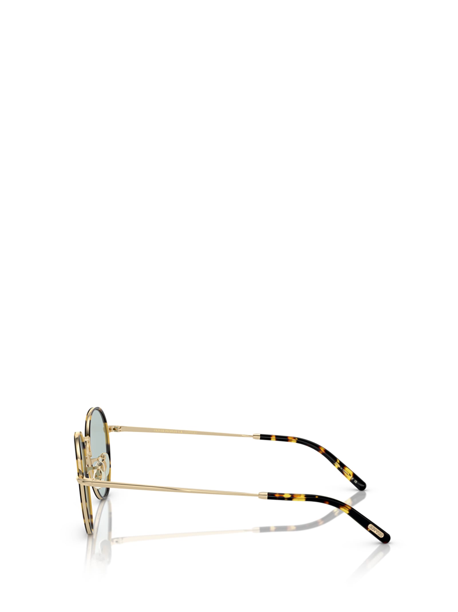 Shop Oliver Peoples Ov1333 Gold / Dtb Glasses