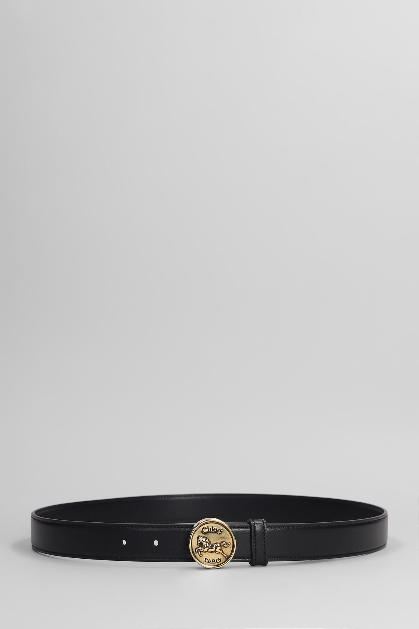 Chloé Belts In Black Leather In Black
