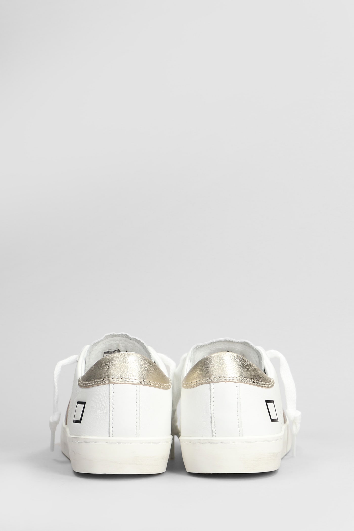 Date D.a.t.e. Hill Low Sneakers In White