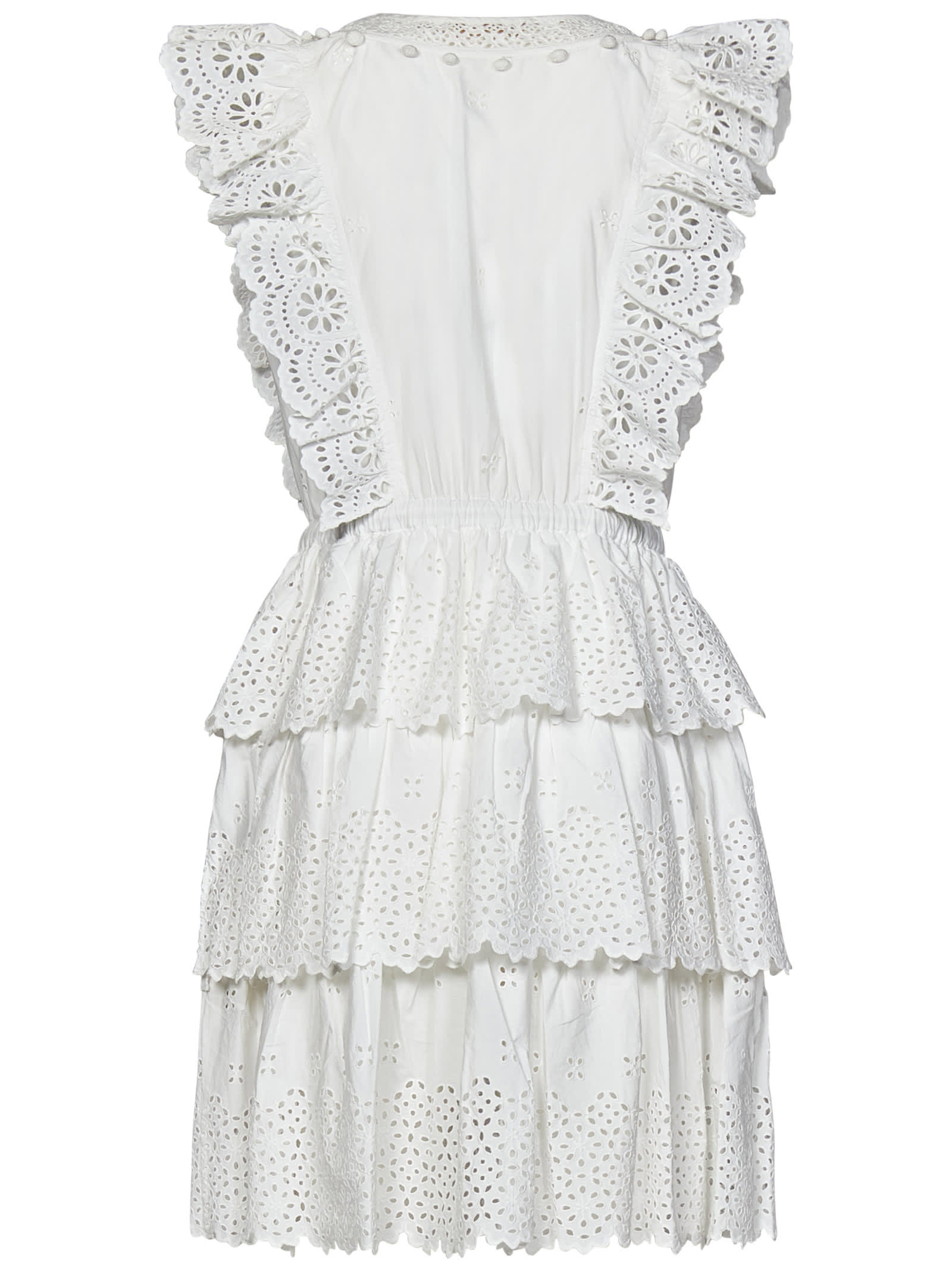 Shop Ulla Johnson Lilith Mini Dress In White