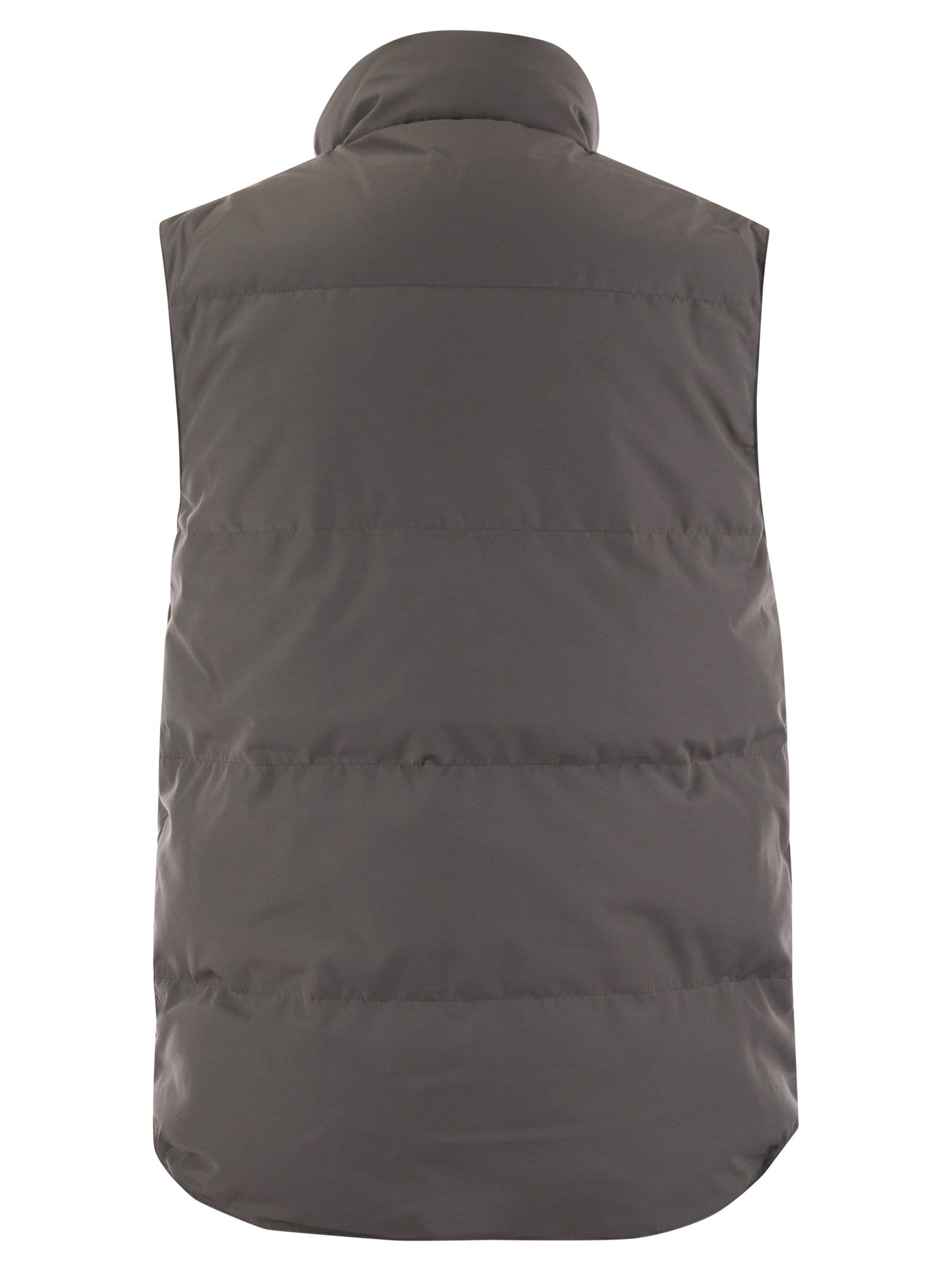 Shop Canada Goose Garson - Padded Vest In Grey