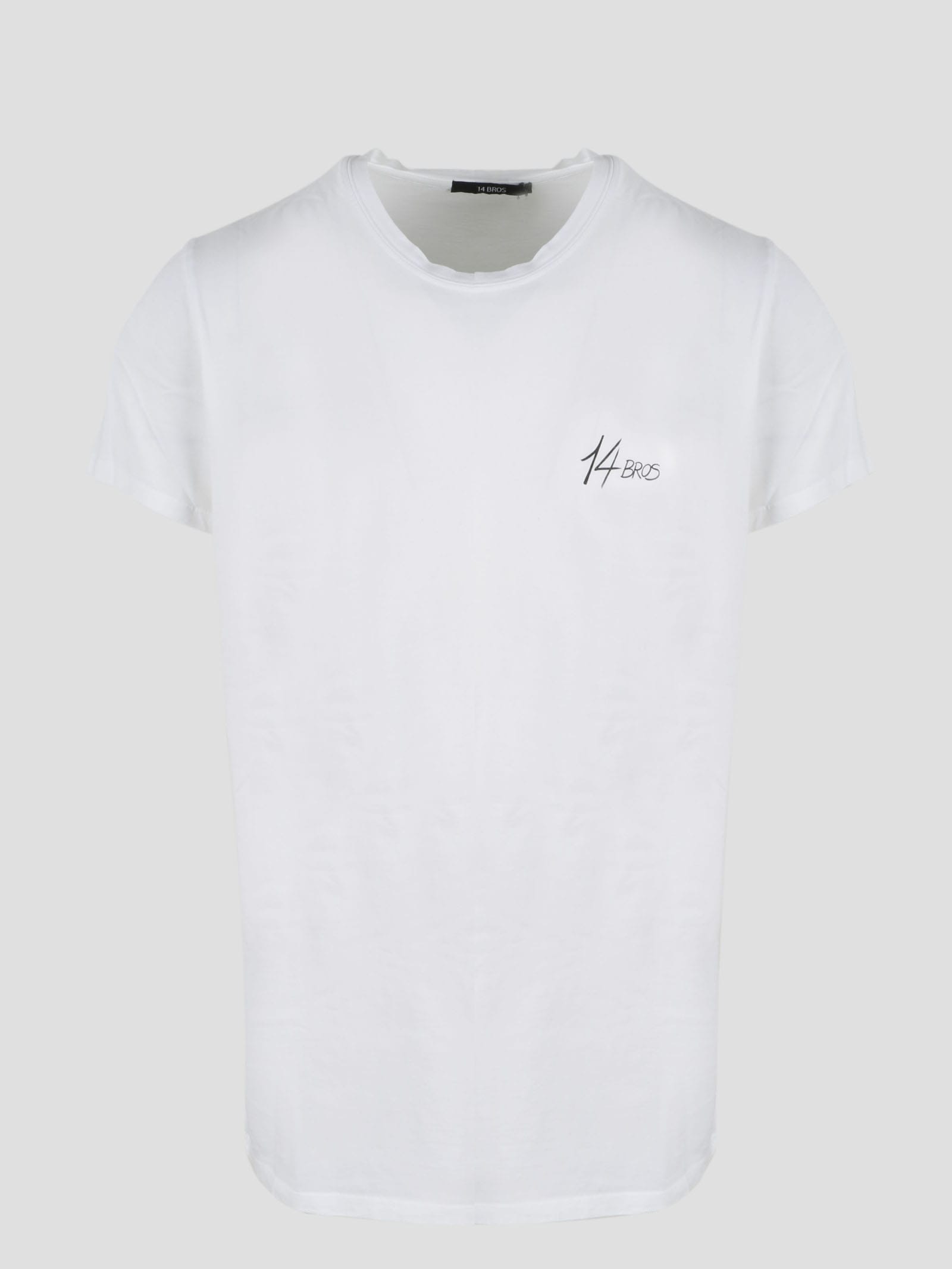14 Bros Logo T-shirt In White