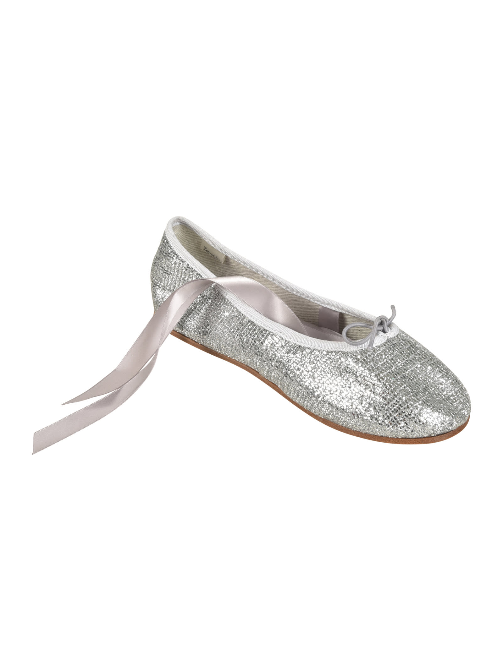 Repetto Sophia Ballerinas In Silver