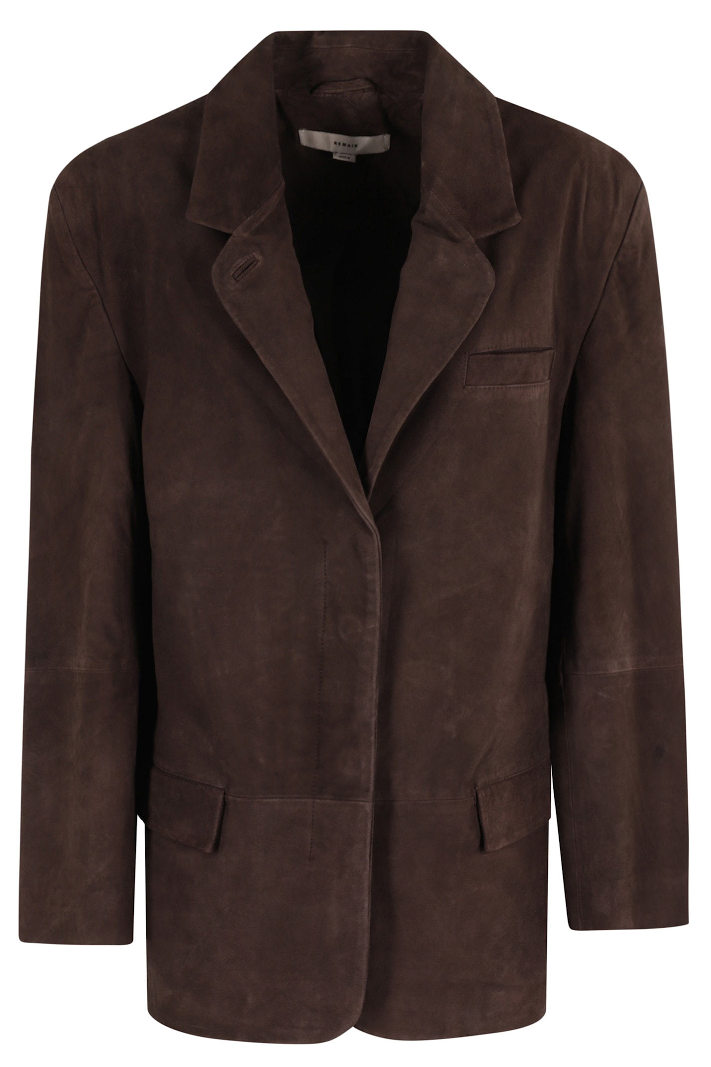 Oversized Suede Blazer